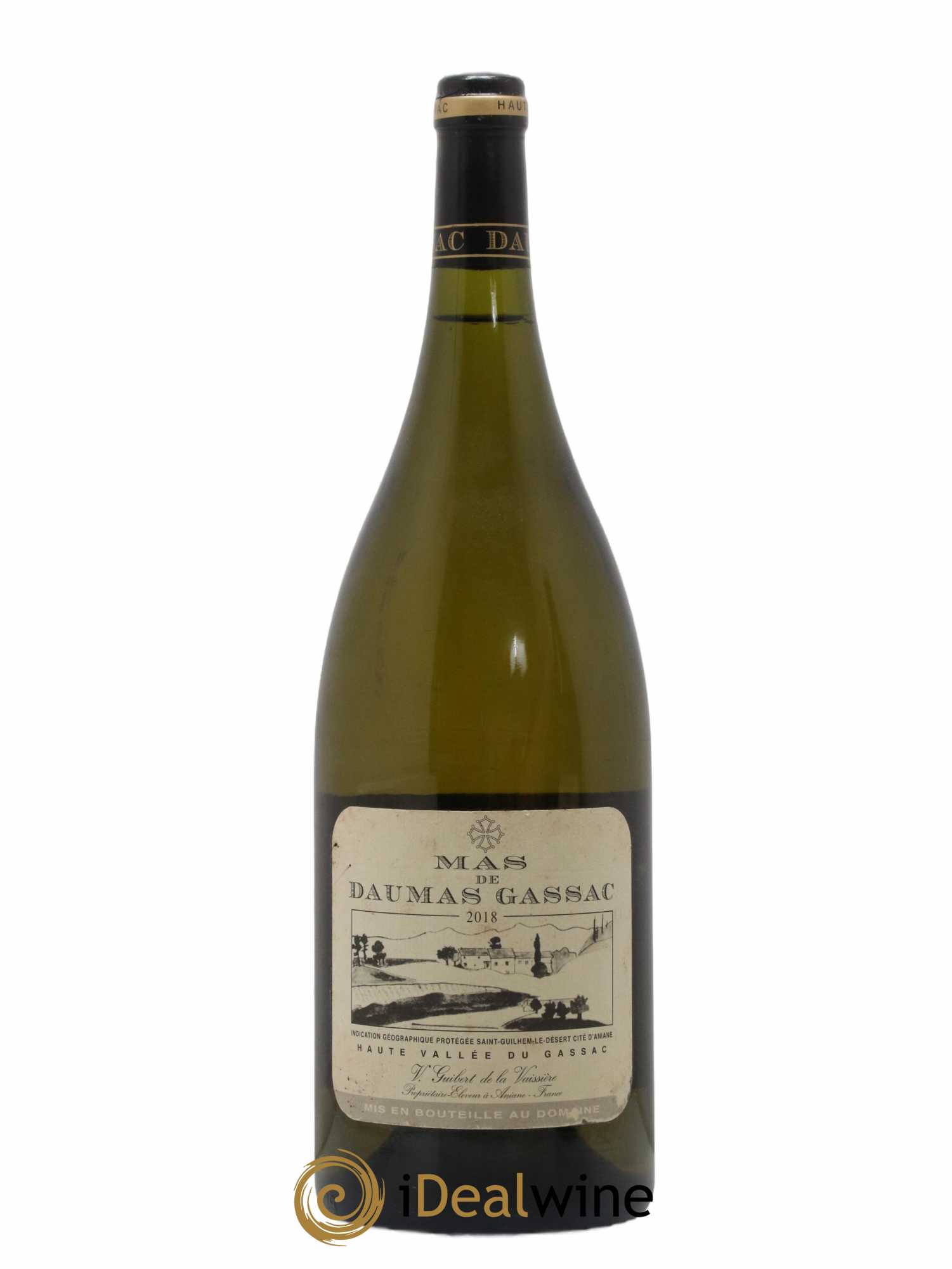 Saint-Guilhem-le-Désert - Cité d'Aniane Mas Daumas Gassac Famille Guibert de La Vaissière 2018 - Lot de 1 magnum - 0