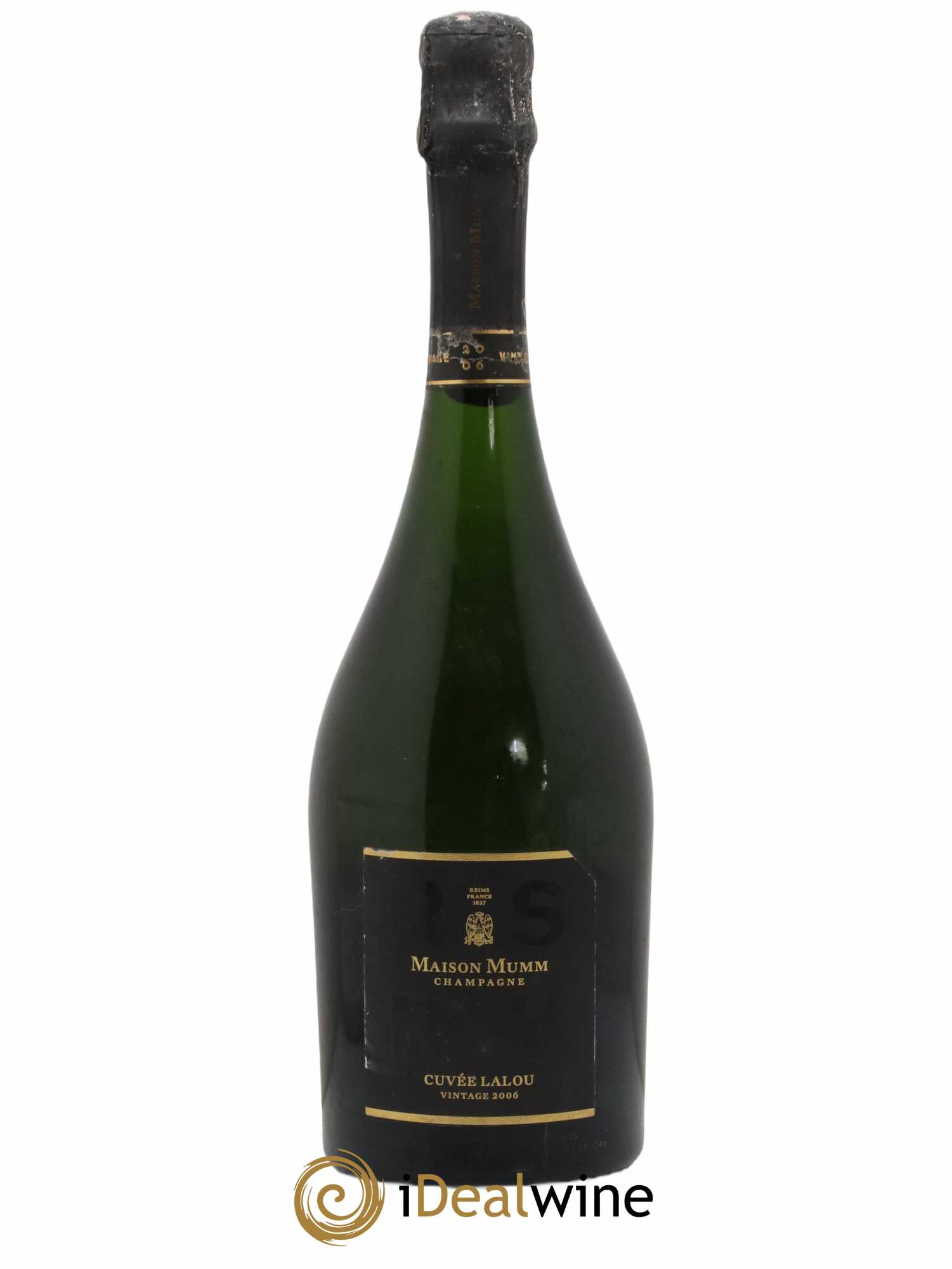 Champagne RSRV cuvée Lalou Mumm 2006 - Lot de 1 bouteille - 0