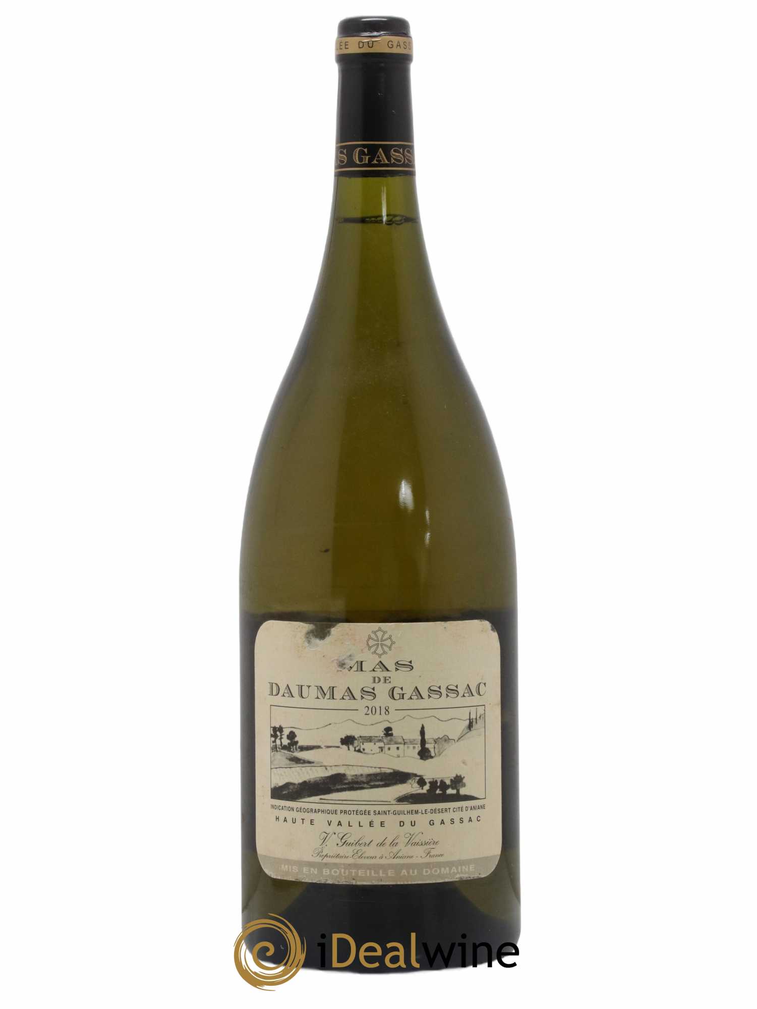 Saint-Guilhem-le-Désert - Cité d'Aniane Mas Daumas Gassac Famille Guibert de La Vaissière 2018 - Lot de 1 magnum - 0