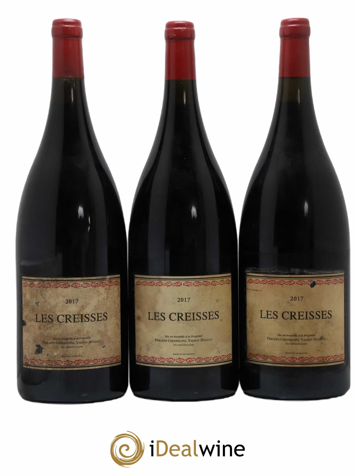 Pays d'Oc Les Creisses 2017 - Lot de 3 magnums - 0