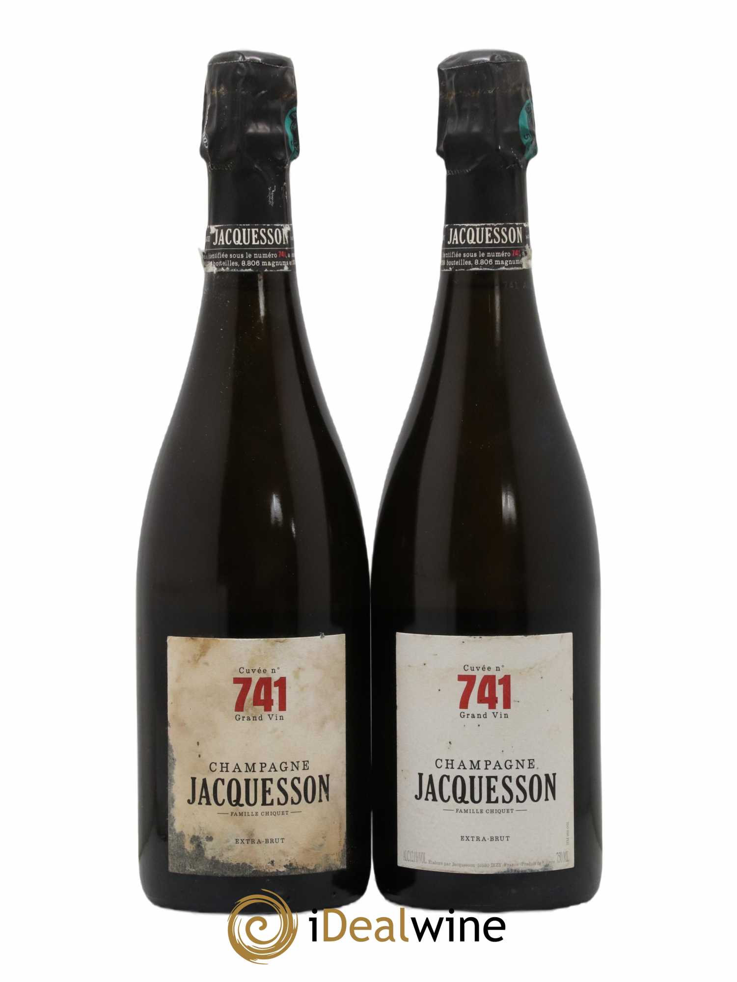 Cuvée 741 Extra-Brut Jacquesson - Lot de 2 bouteilles - 0