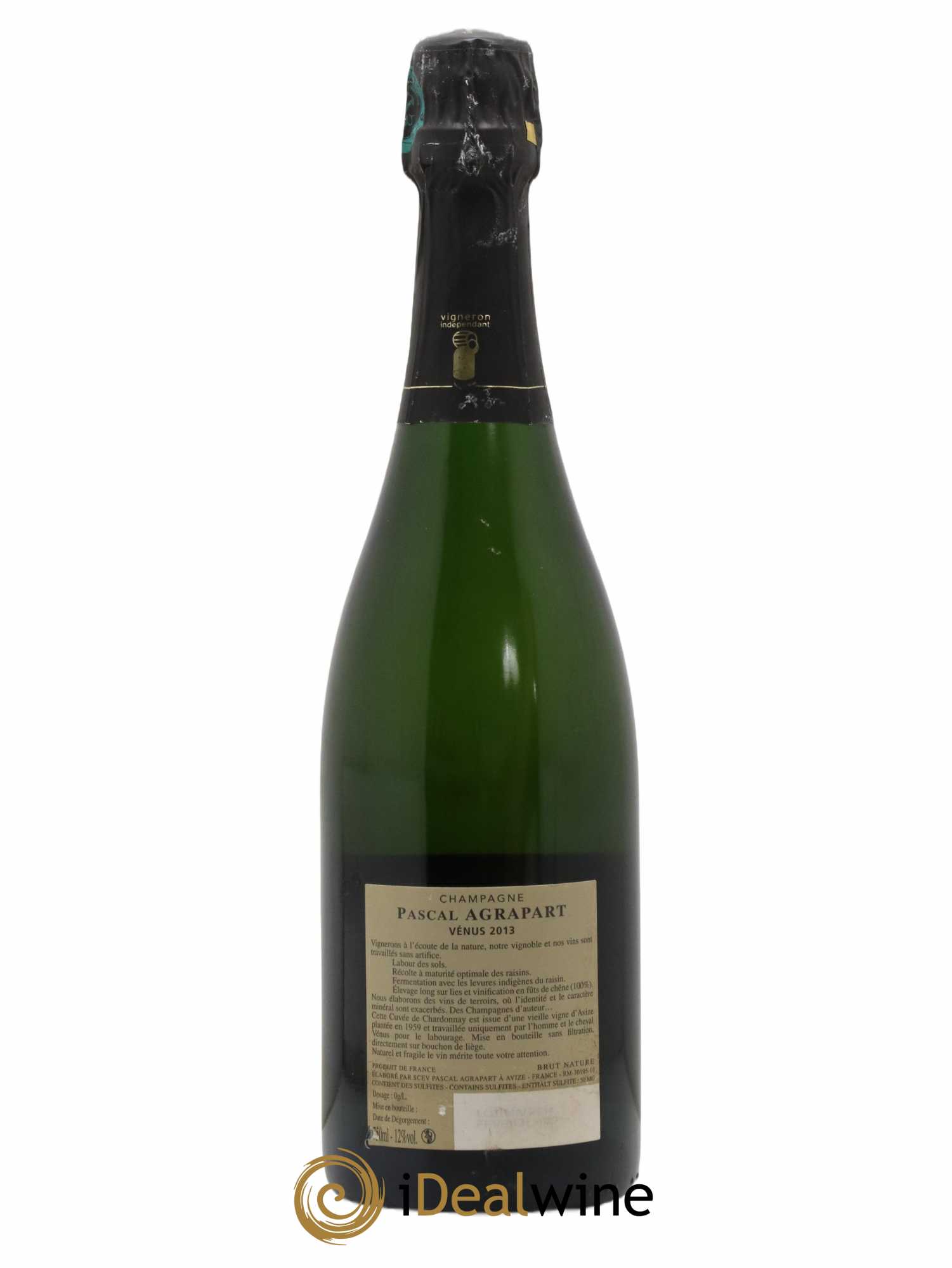 Vénus Blanc de Blancs Brut Nature Pascal Agrapart 2013 - Lot de 1 bouteille - 1