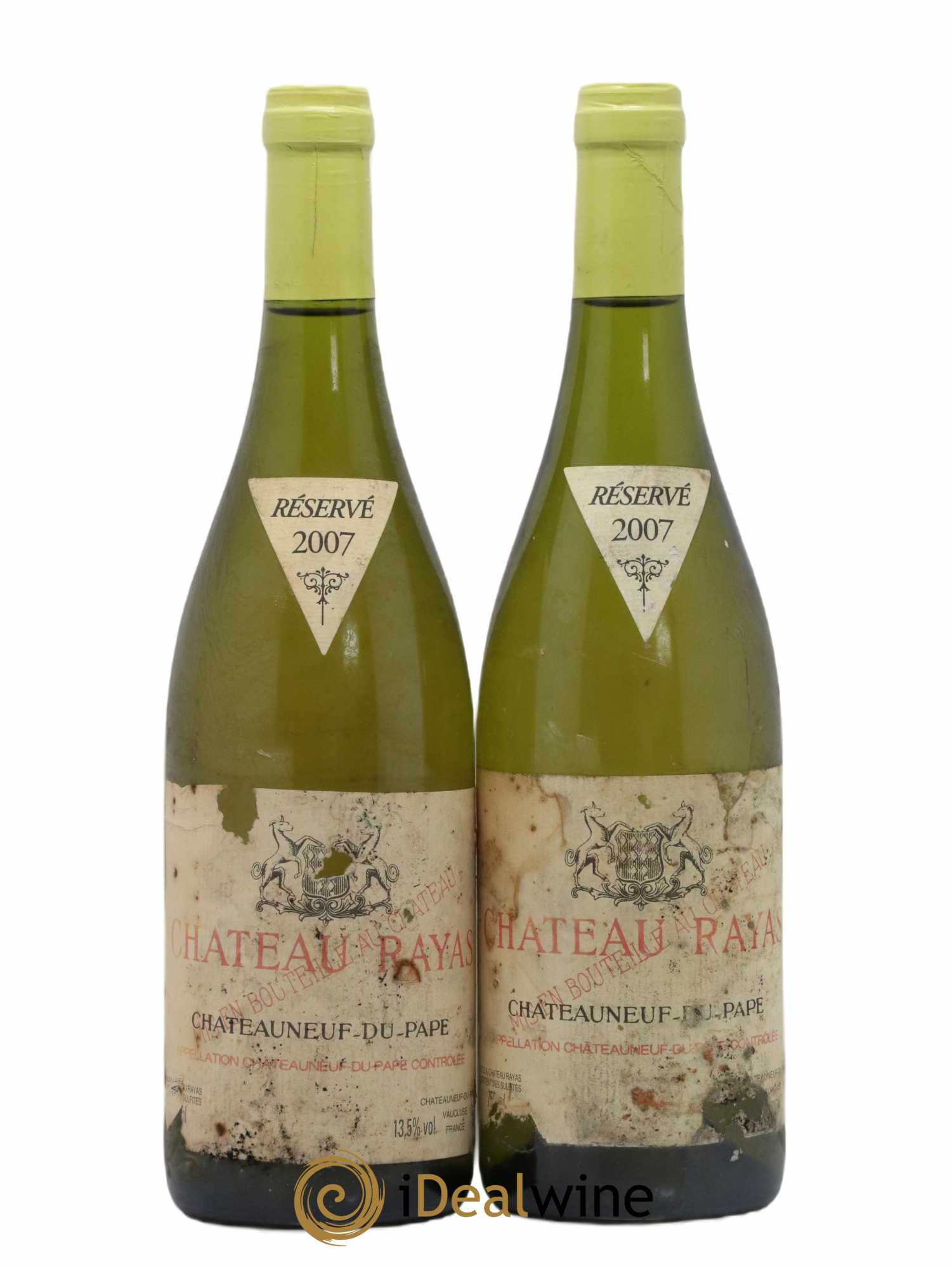 Châteauneuf-du-Pape Château Rayas Emmanuel Reynaud 2007 - Lot de 2 bouteilles - 0