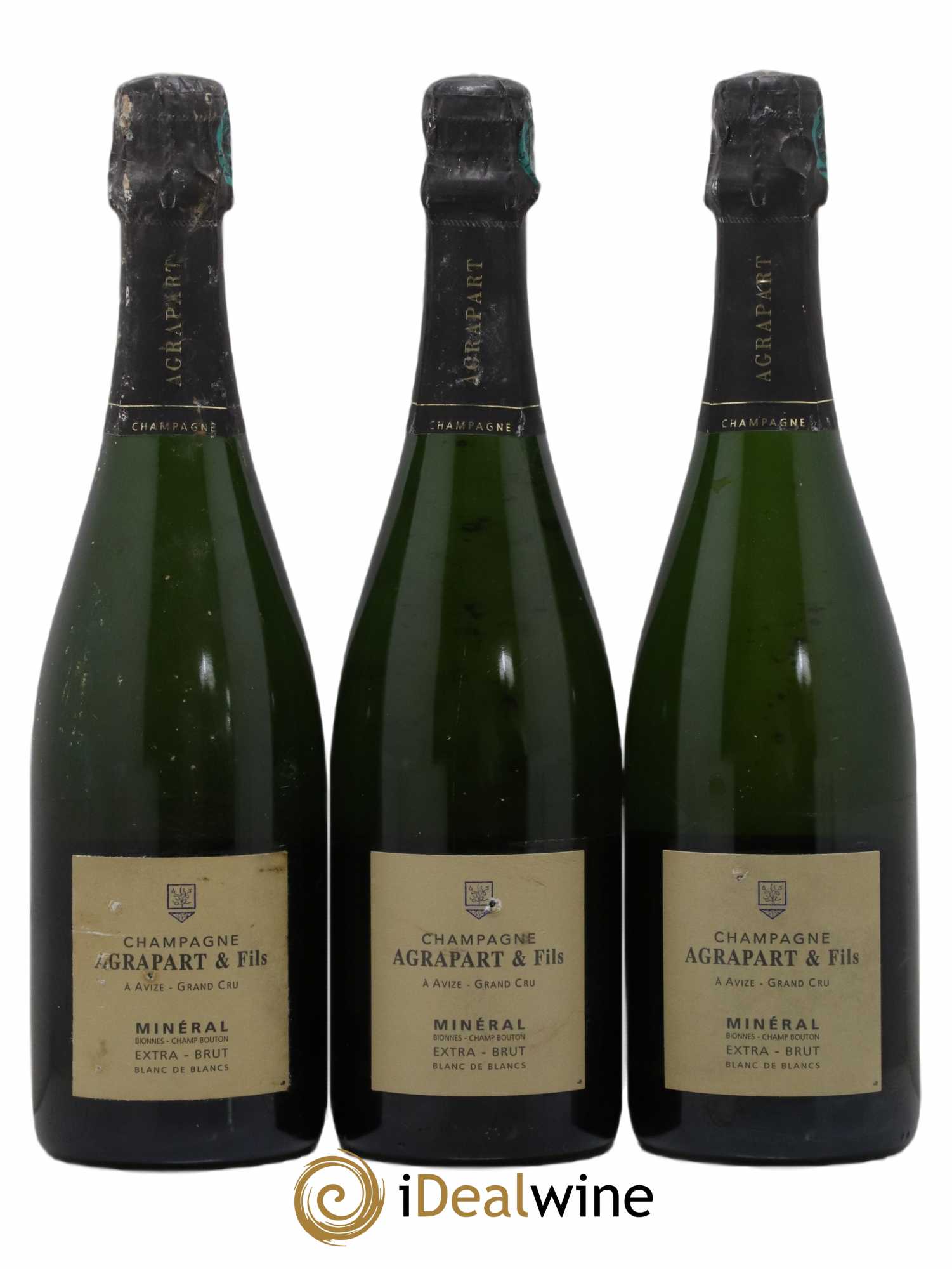 Minéral Blanc de Blancs Extra-Brut Agrapart & Fils 2013 - Lot de 3 bouteilles - 0