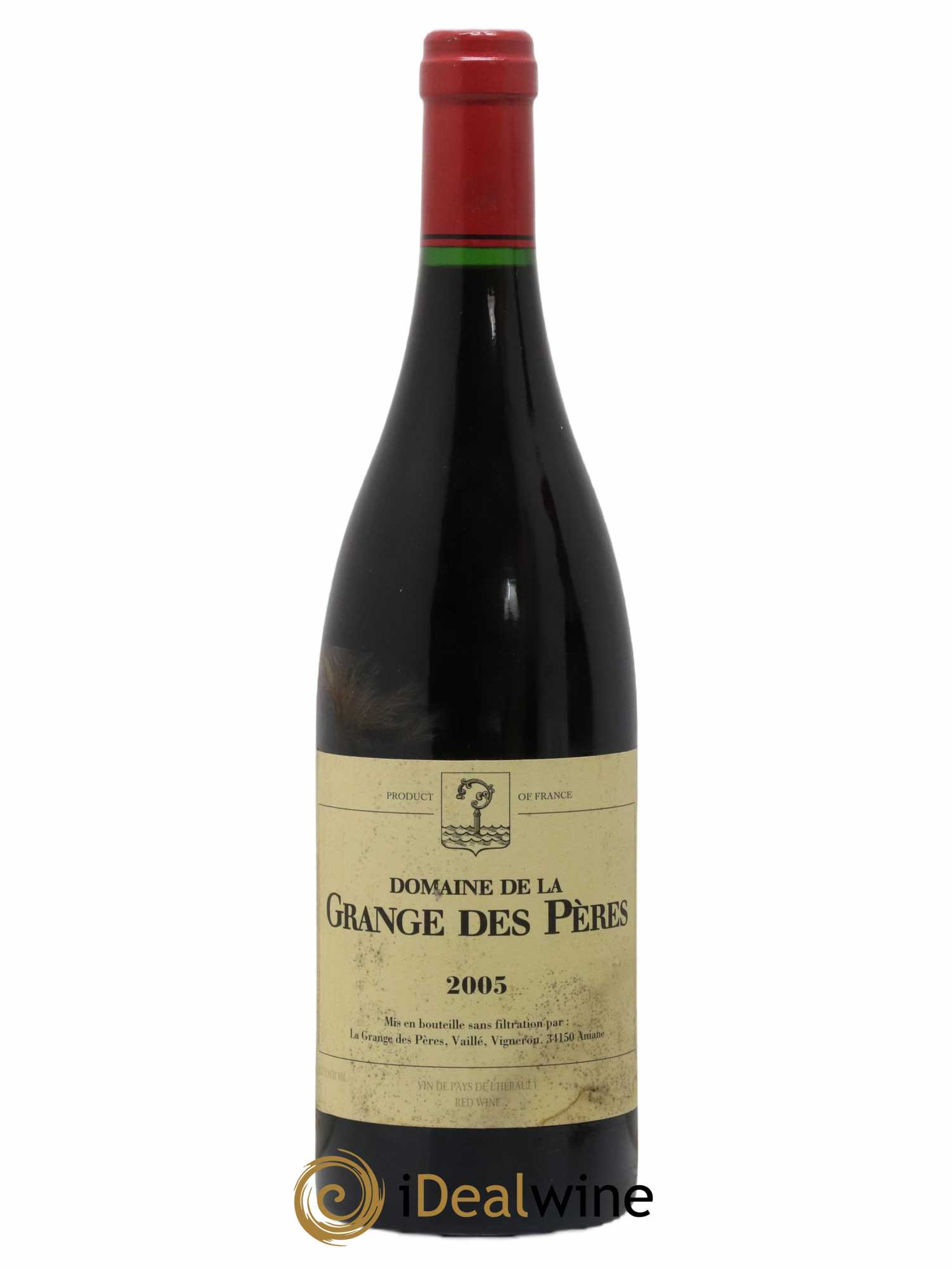 Pays d'Hérault Grange des Pères Laurent Vaillé 2005 - Lot de 1 bouteille - 0