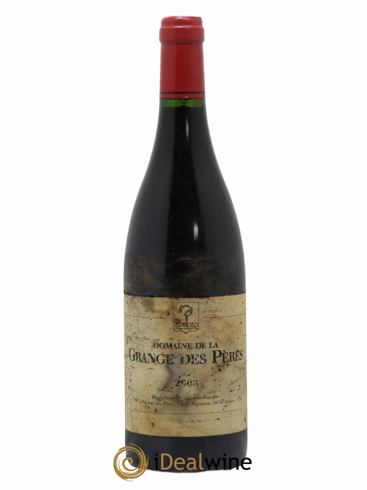 Pays d'Hérault Grange des Pères Laurent Vaillé 2008 - Lot de 1 bouteille - 0