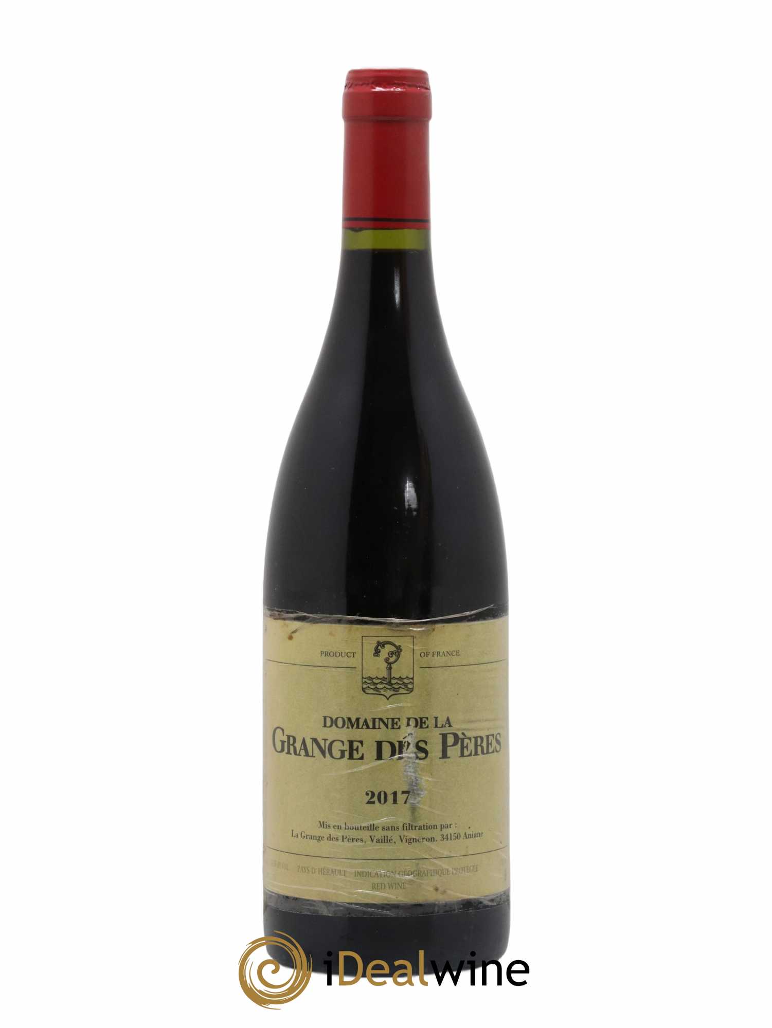 Pays d'Hérault Grange des Pères Laurent Vaillé 2017 - Lot de 1 bouteille - 0