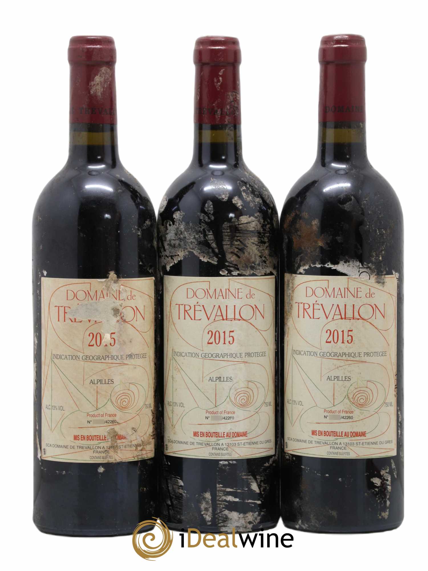 Coteaux d'Aix-en-Provence Trévallon (Domaine de) Eloi Dürrbach 2015 - Lotto di 12 bottiglie - 2