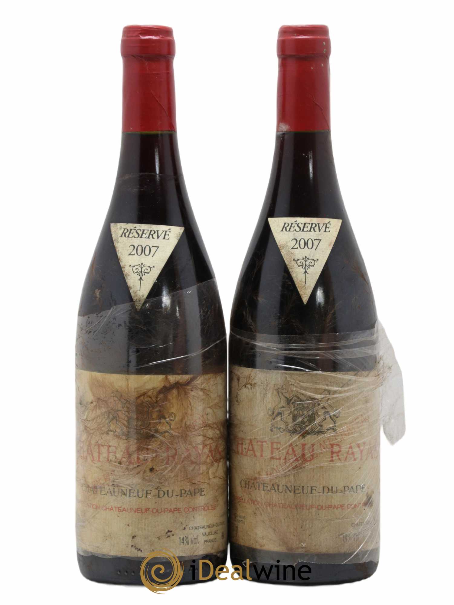 Châteauneuf-du-Pape Château Rayas Emmanuel Reynaud 2007 - Lot de 2 bouteilles - 0