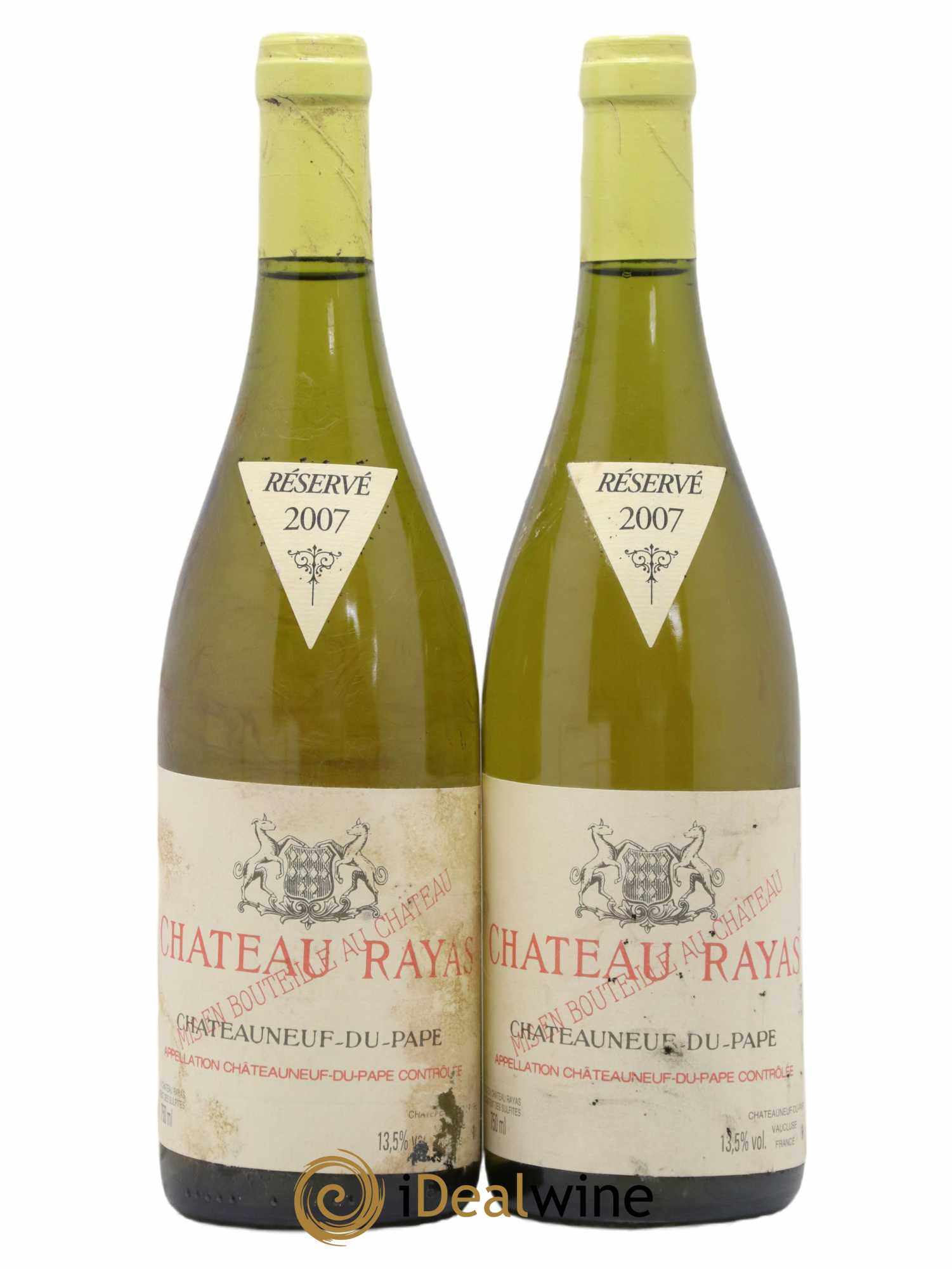 Châteauneuf-du-Pape Château Rayas Emmanuel Reynaud 2007 - Lot de 2 bouteilles - 0