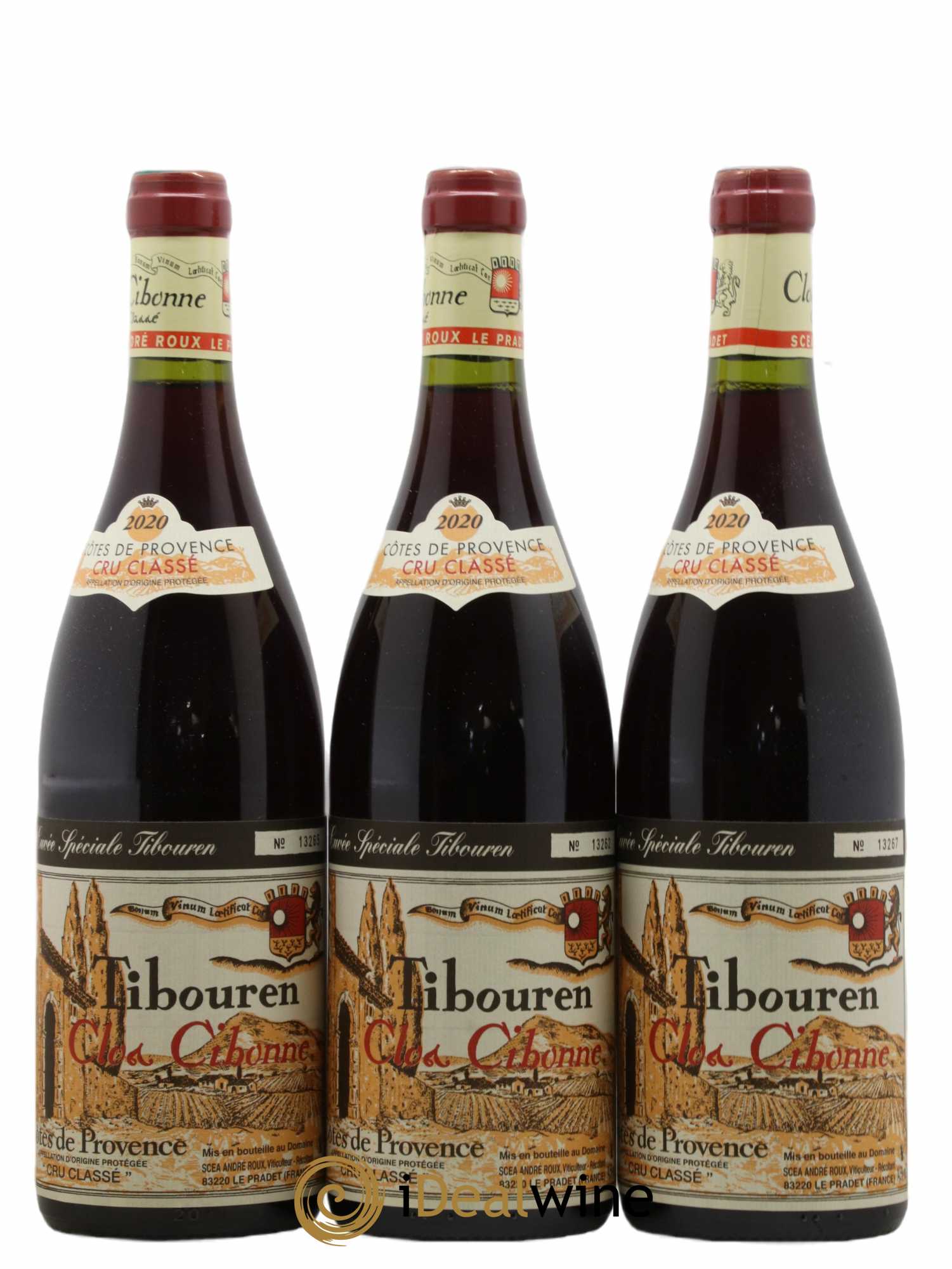 Côtes de Provence Cuvée Spéciale Tibouren Clos Cibonne 2020 - Lot de 3 bouteilles - 0