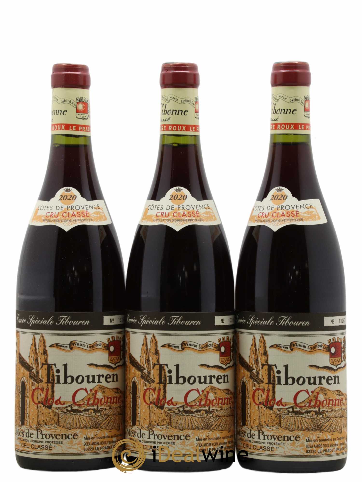 Côtes de Provence Cuvée Spéciale Tibouren Clos Cibonne 2020 - Lot de 3 bouteilles - 0
