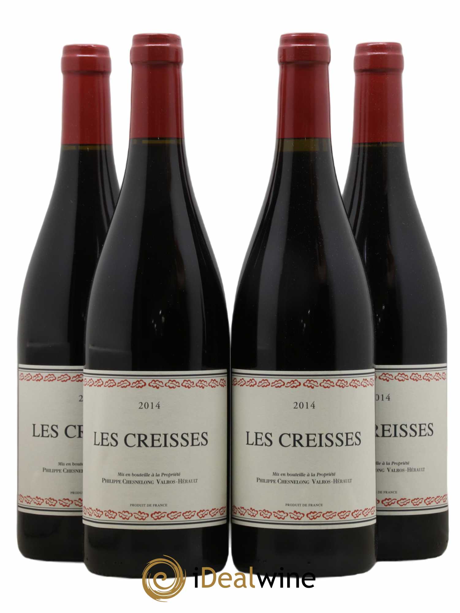 Vin de France Les Creisses Les Creisses (Domaine) 2014 - Lot de 4 bouteilles - 0