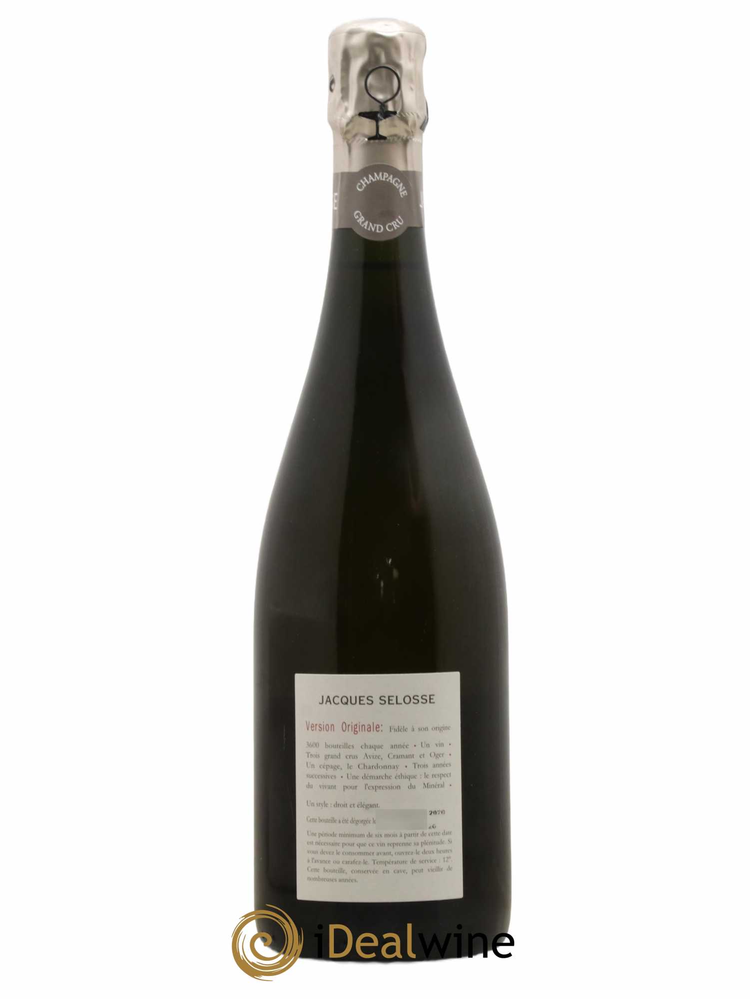 Version Originale Jacques Selosse - Lot de 1 bouteille - 1