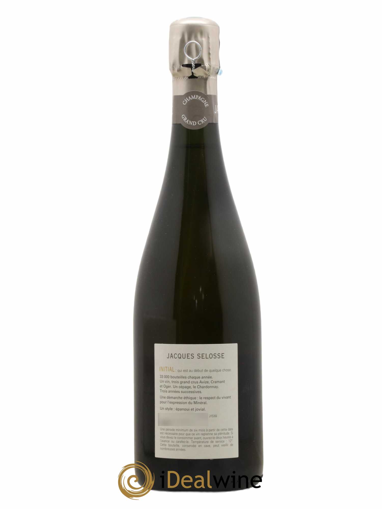Initial Brut Jacques Selosse - Lot de 1 bouteille - 1