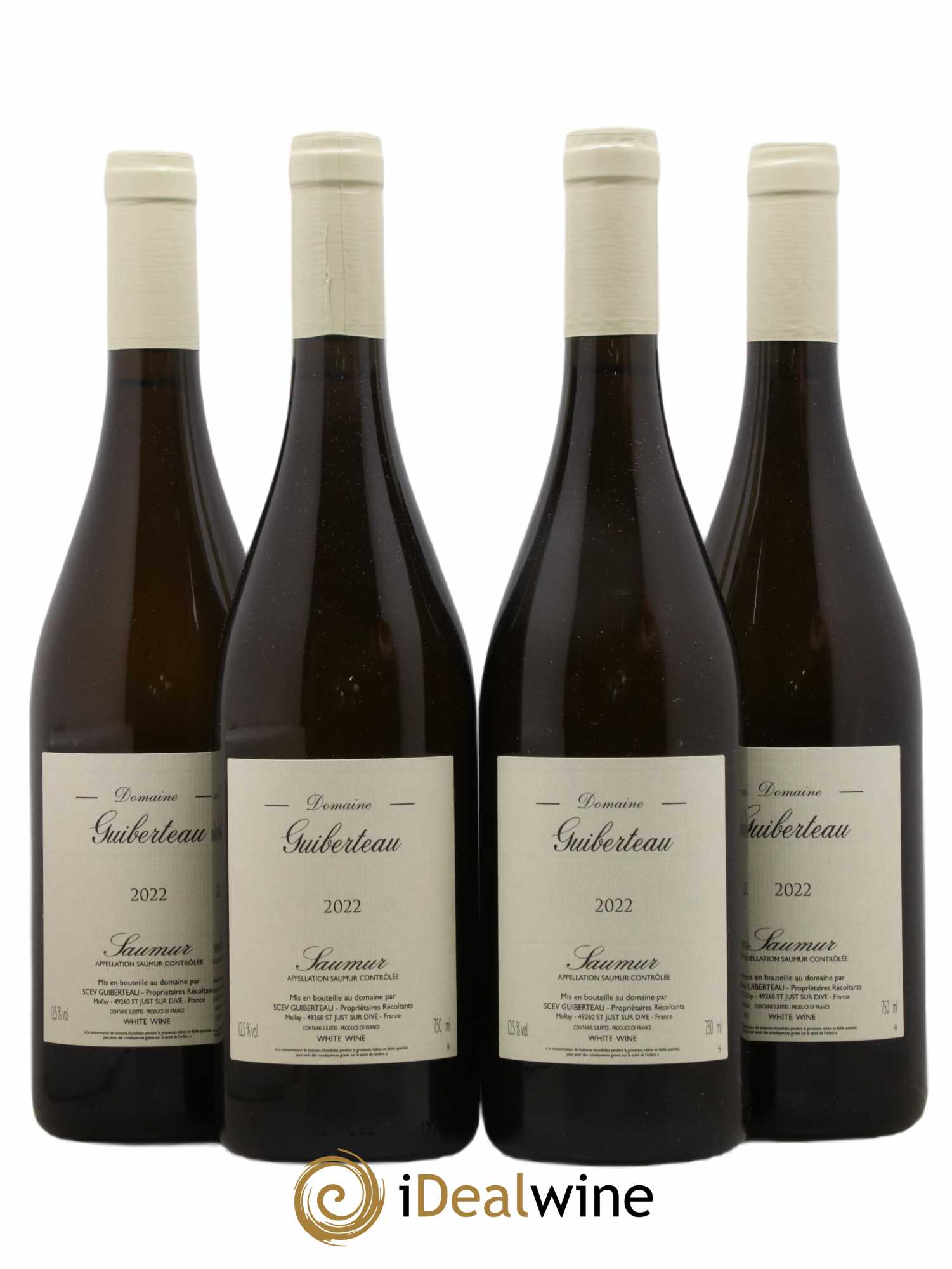Saumur Domaine Guiberteau 2022 - Lot de 4 bouteilles - 0