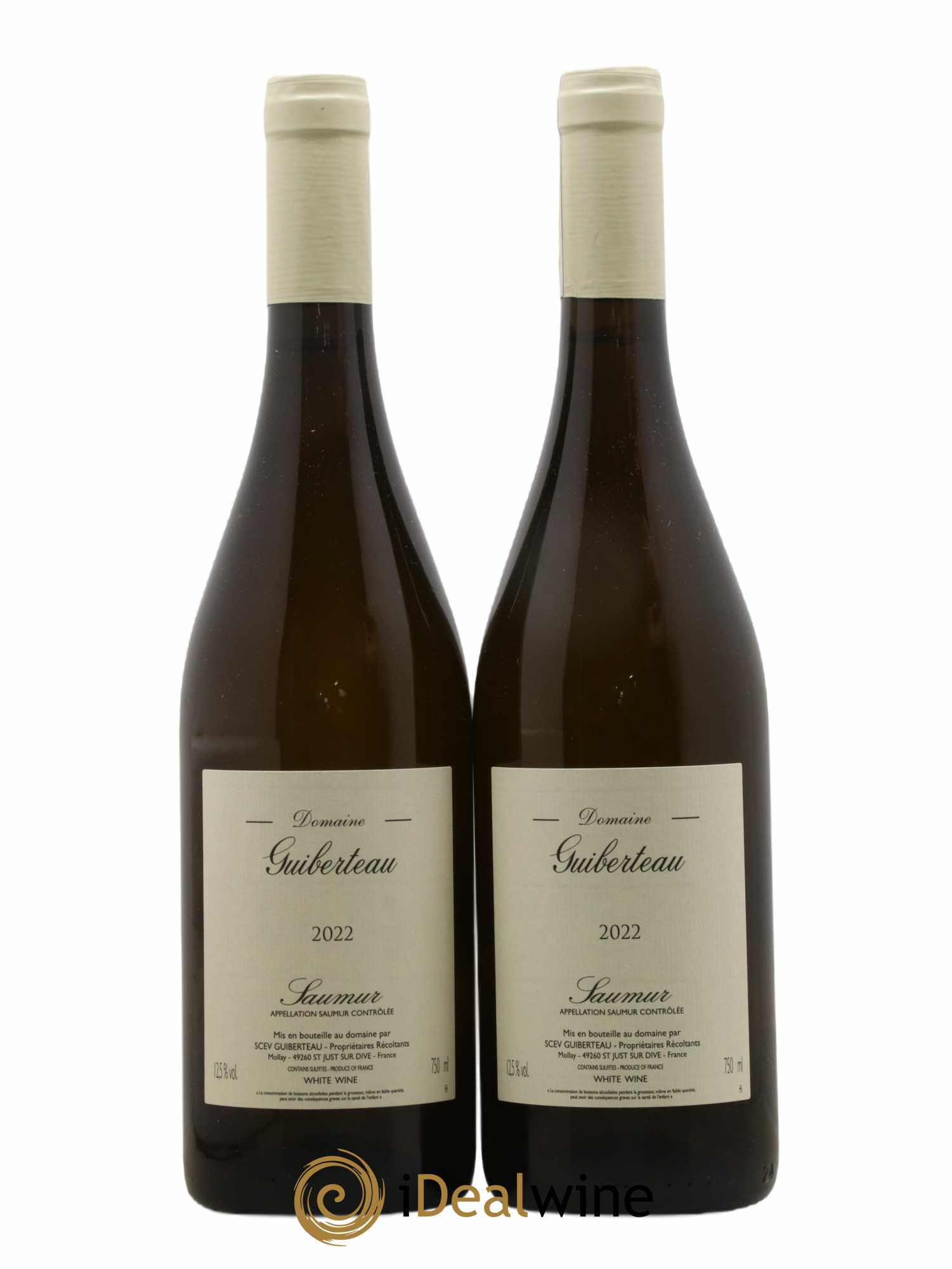 Saumur Domaine Guiberteau 2022 - Lot de 2 bouteilles - 0