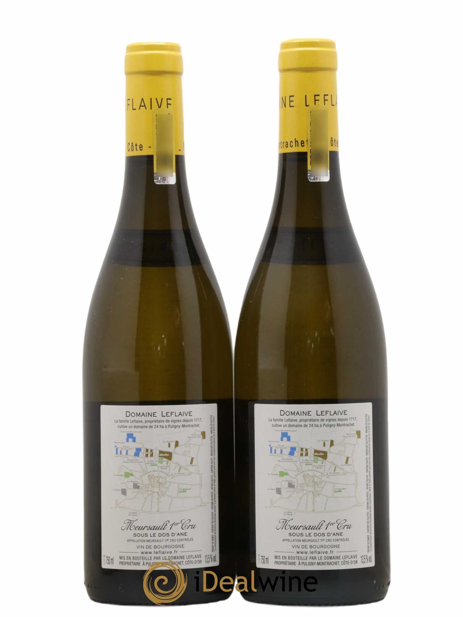 Meursault 1er Cru Sous le Dos d'Ane Leflaive (Domaine) 2018 - Lot de 2 bouteilles - 1