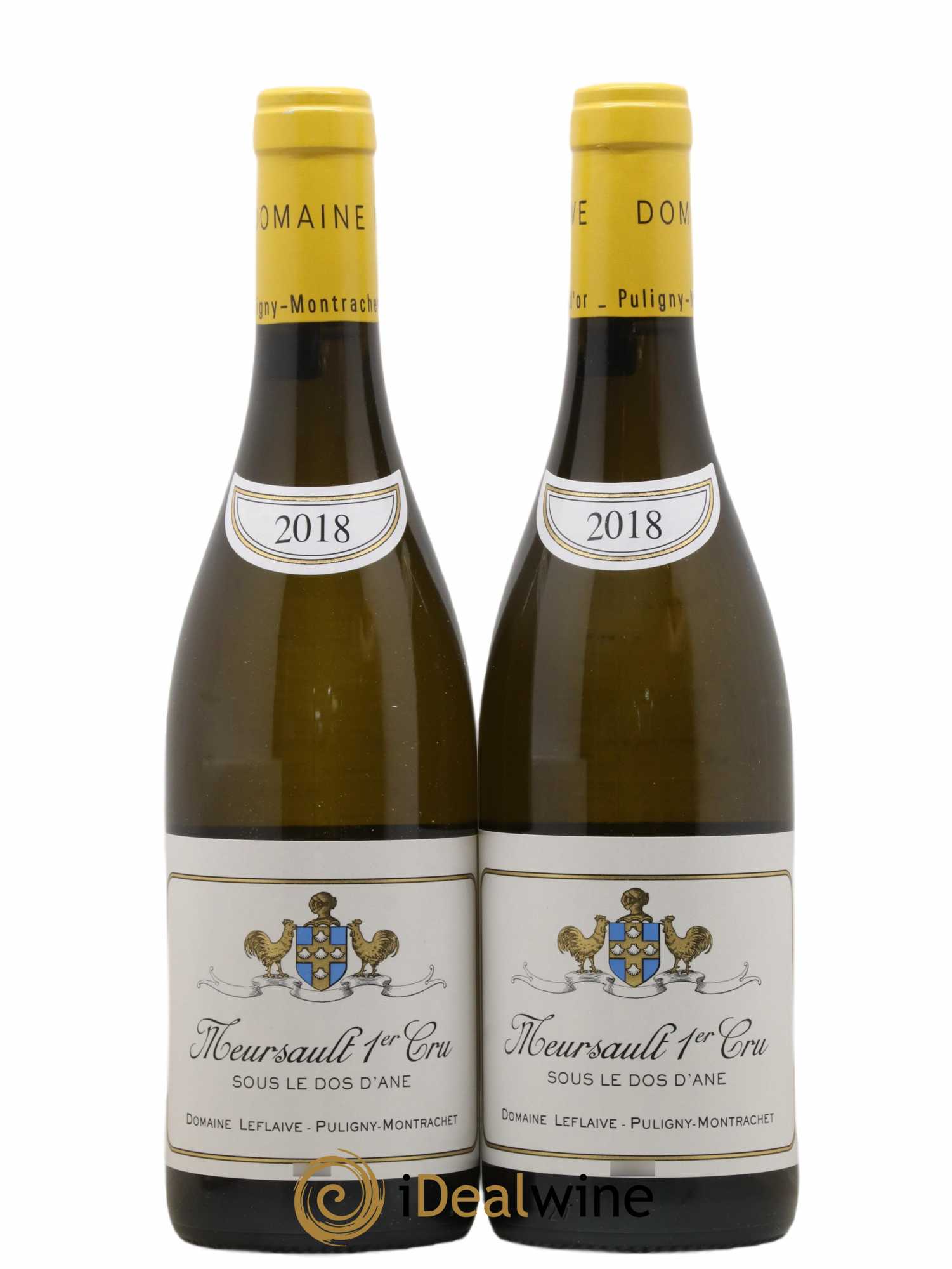 Meursault 1er Cru Sous le Dos d'Ane Leflaive (Domaine) 2018 - Lot de 2 bouteilles - 0