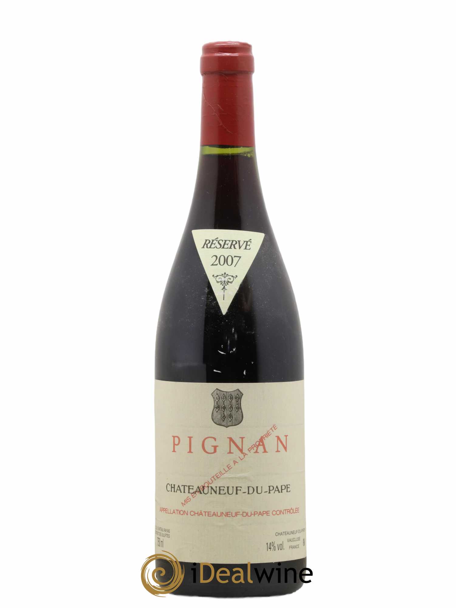 Châteauneuf-du-Pape Pignan Emmanuel Reynaud 2007 - Lot de 1 bouteille - 0