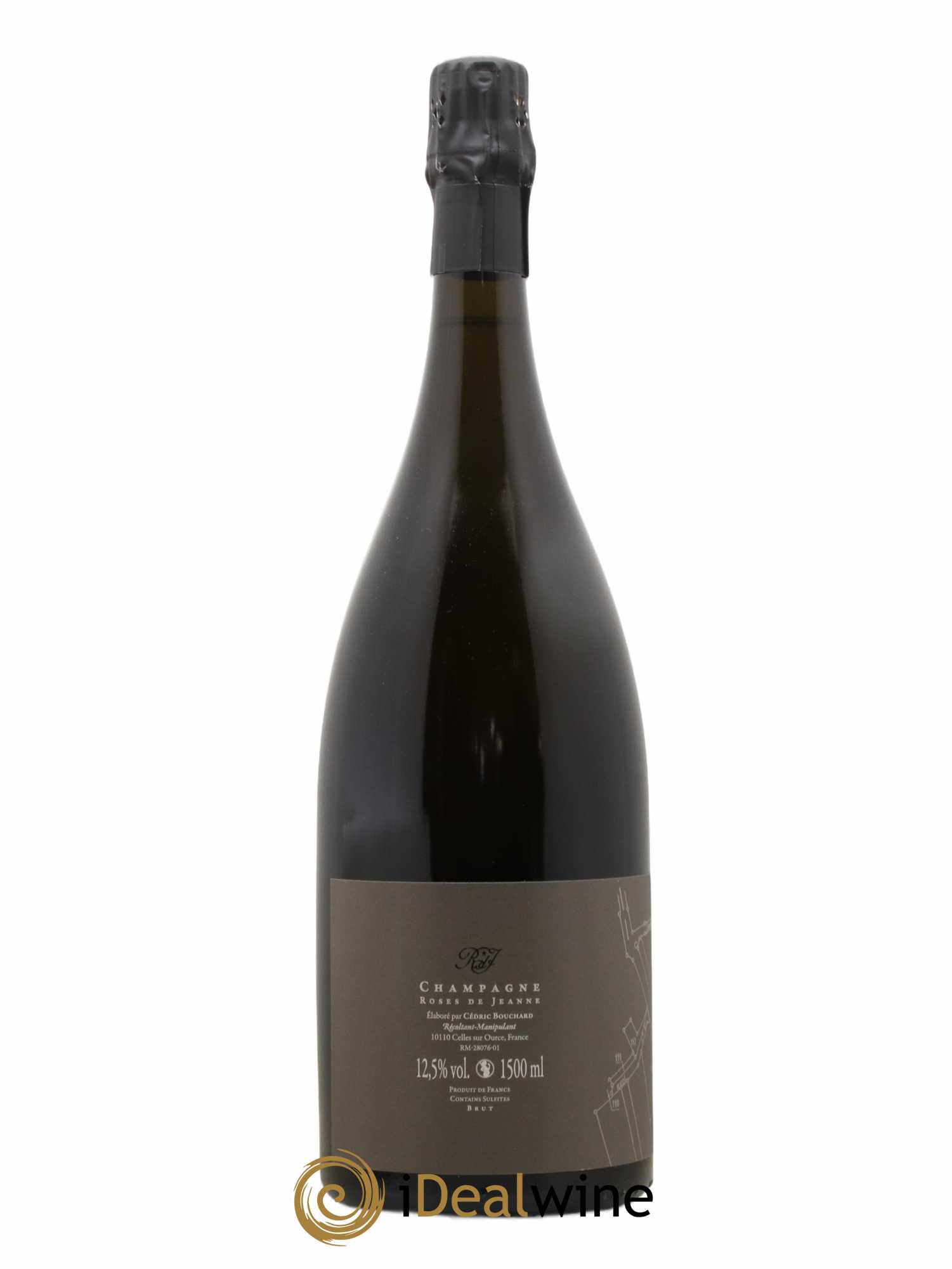 Roses de Jeanne Les Ursules Blanc de Noirs Brut Cédric Bouchard 2018 - Lot de 1 magnum - 1