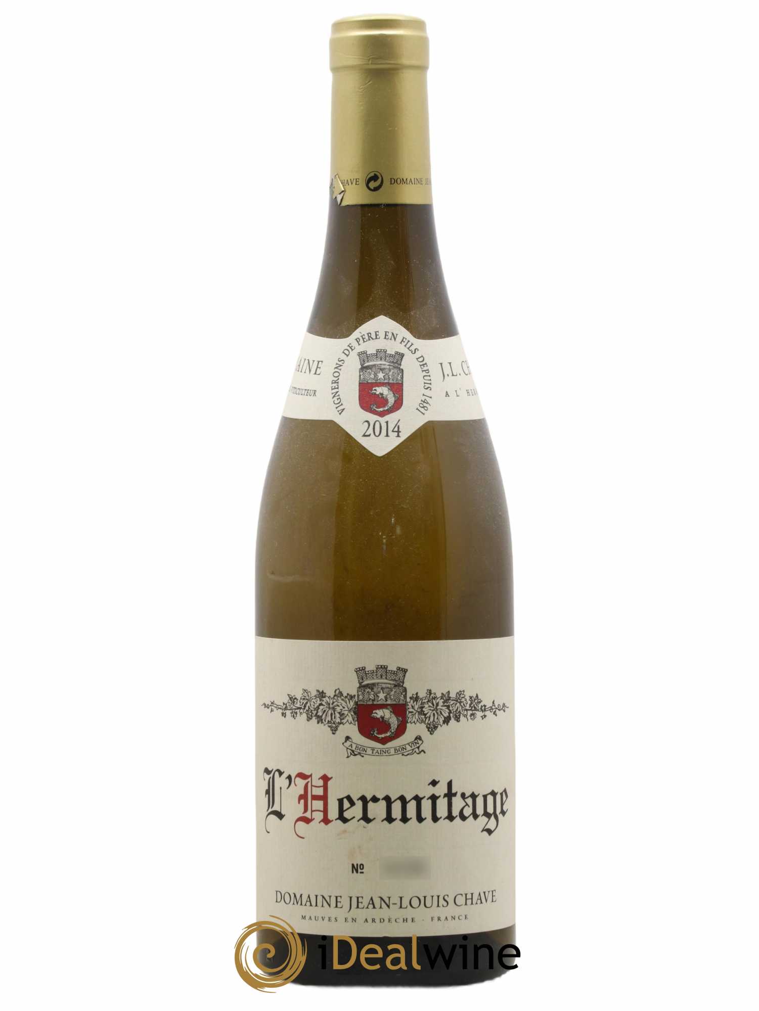 Hermitage Jean-Louis Chave 2014 - Lot de 1 bouteille - 0