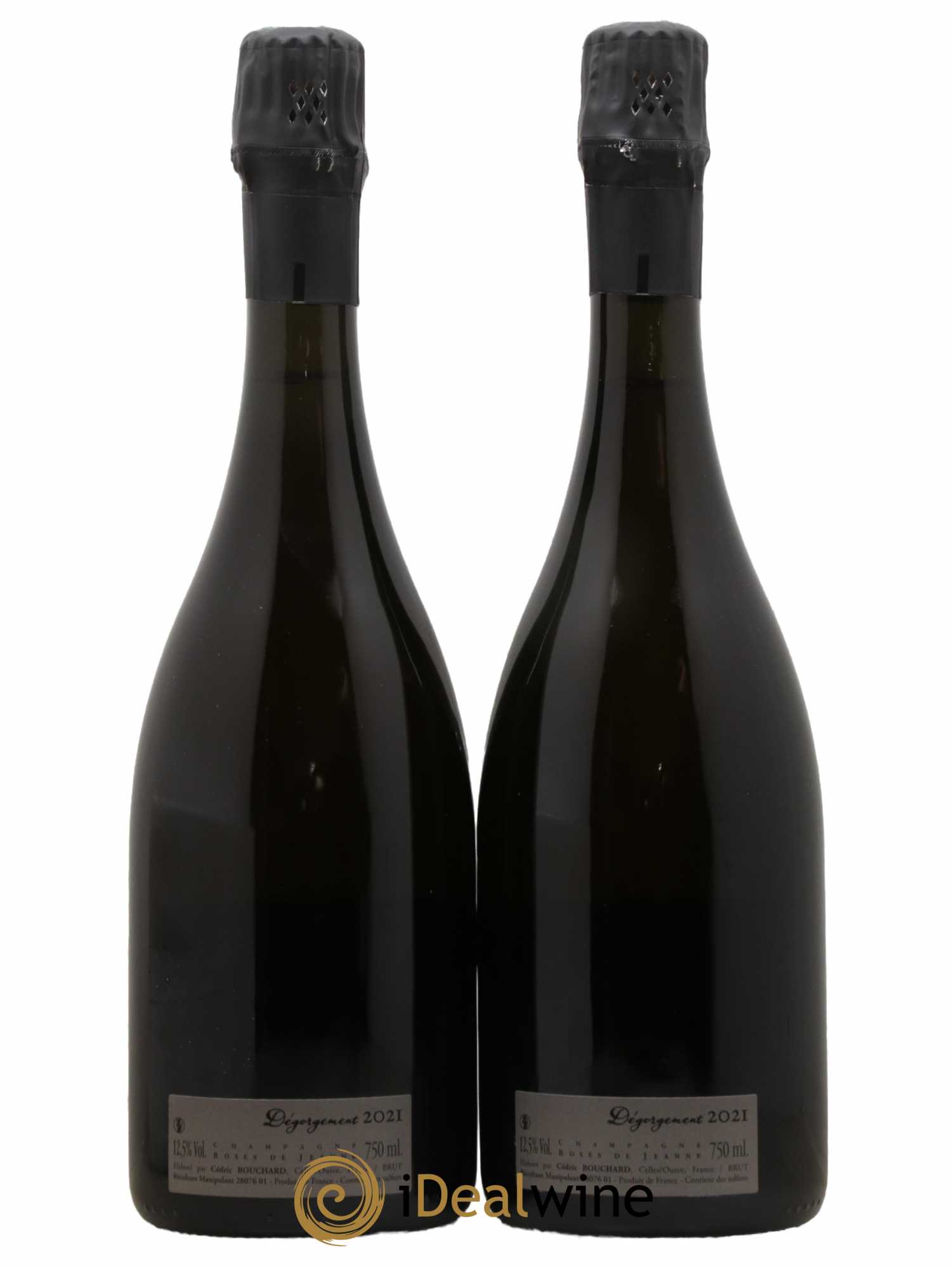 Roses de Jeanne Presle Blanc de Noirs Cédric Bouchard 2017 - Lot de 2 bouteilles - 1