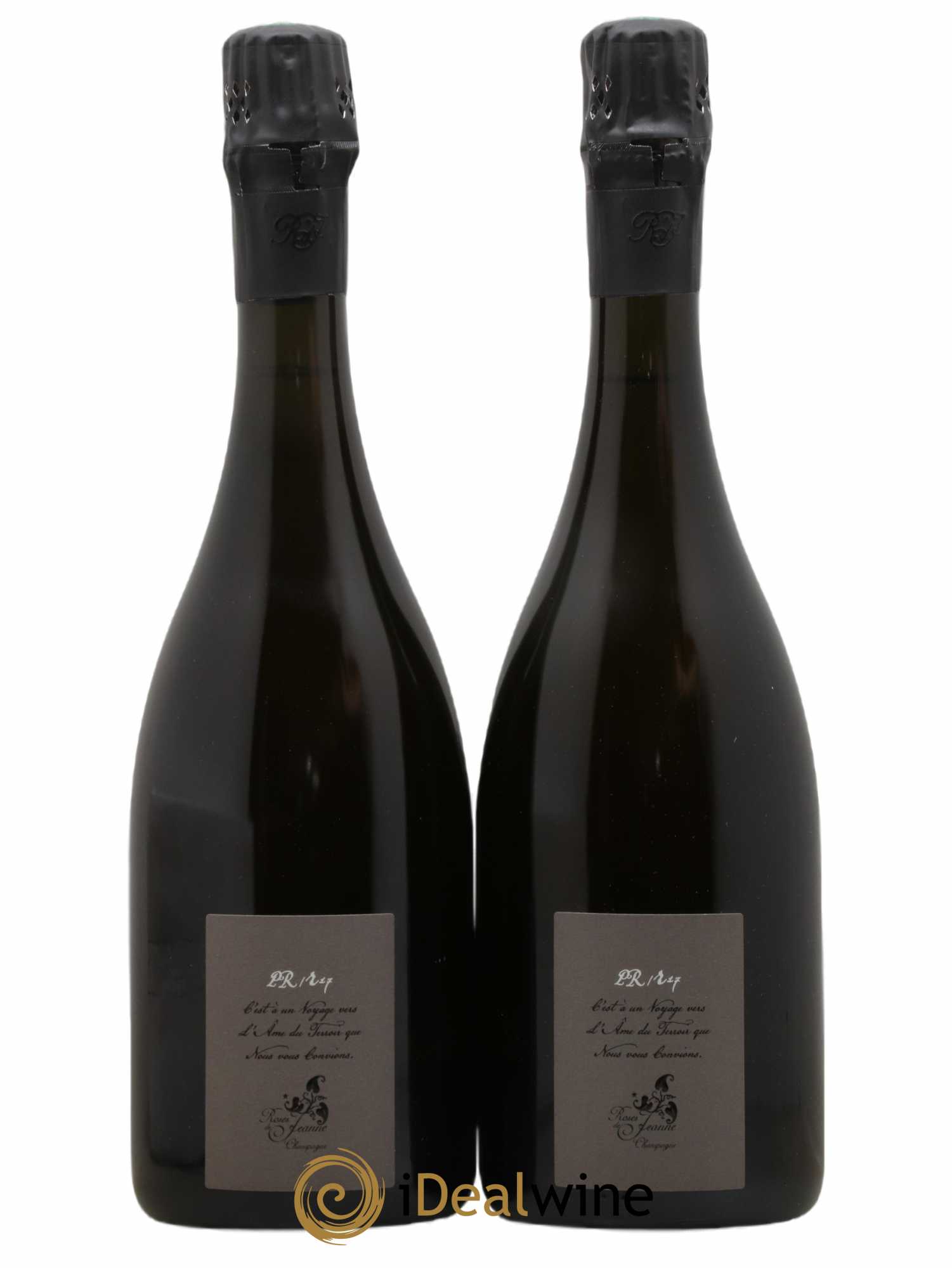 Roses de Jeanne Presle Blanc de Noirs Cédric Bouchard 2017 - Lot de 2 bouteilles - 0
