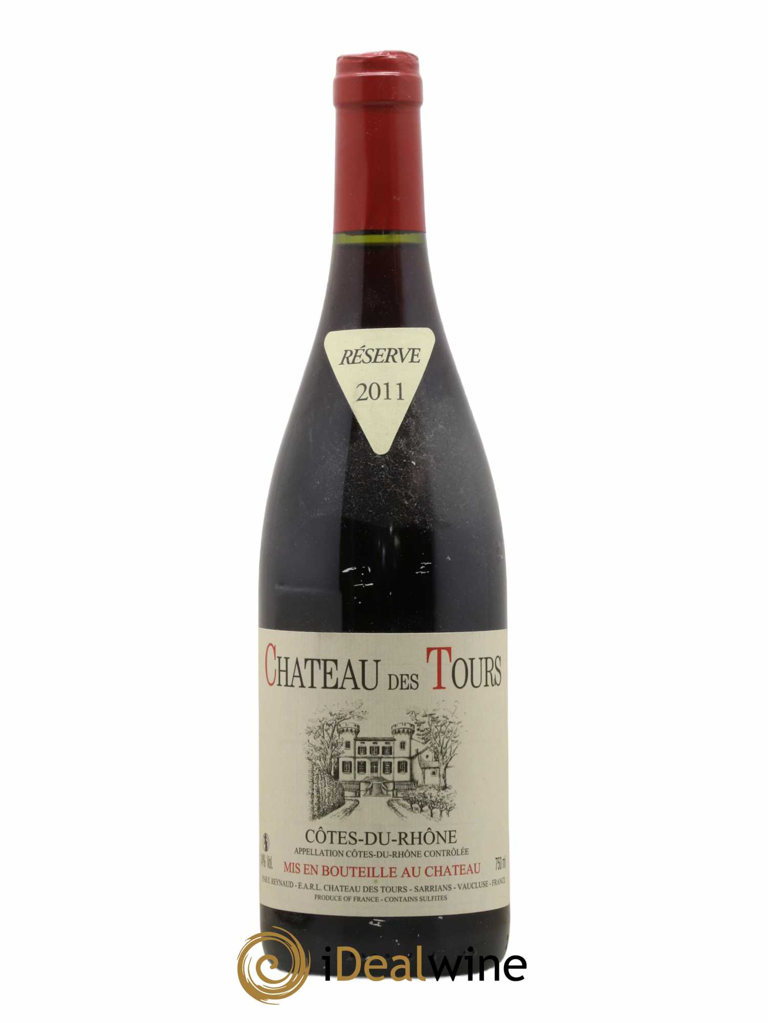 Côtes-du-Rhône Château des Tours Emmanuel Reynaud 2011 - Lot de 1 bouteille - 0