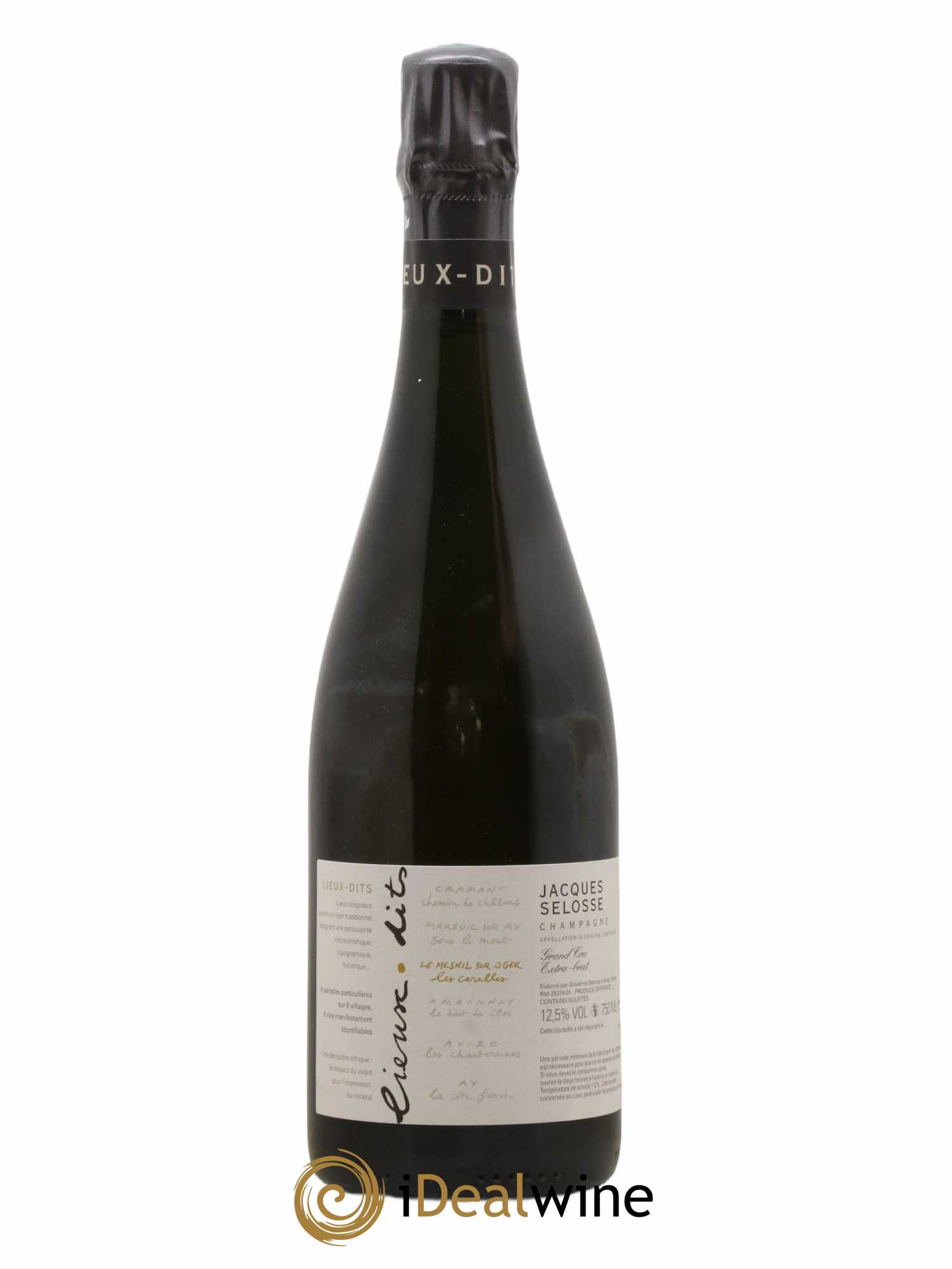Les Carelles Blanc de Blancs Jacques Selosse - Lot de 1 bouteille - 0