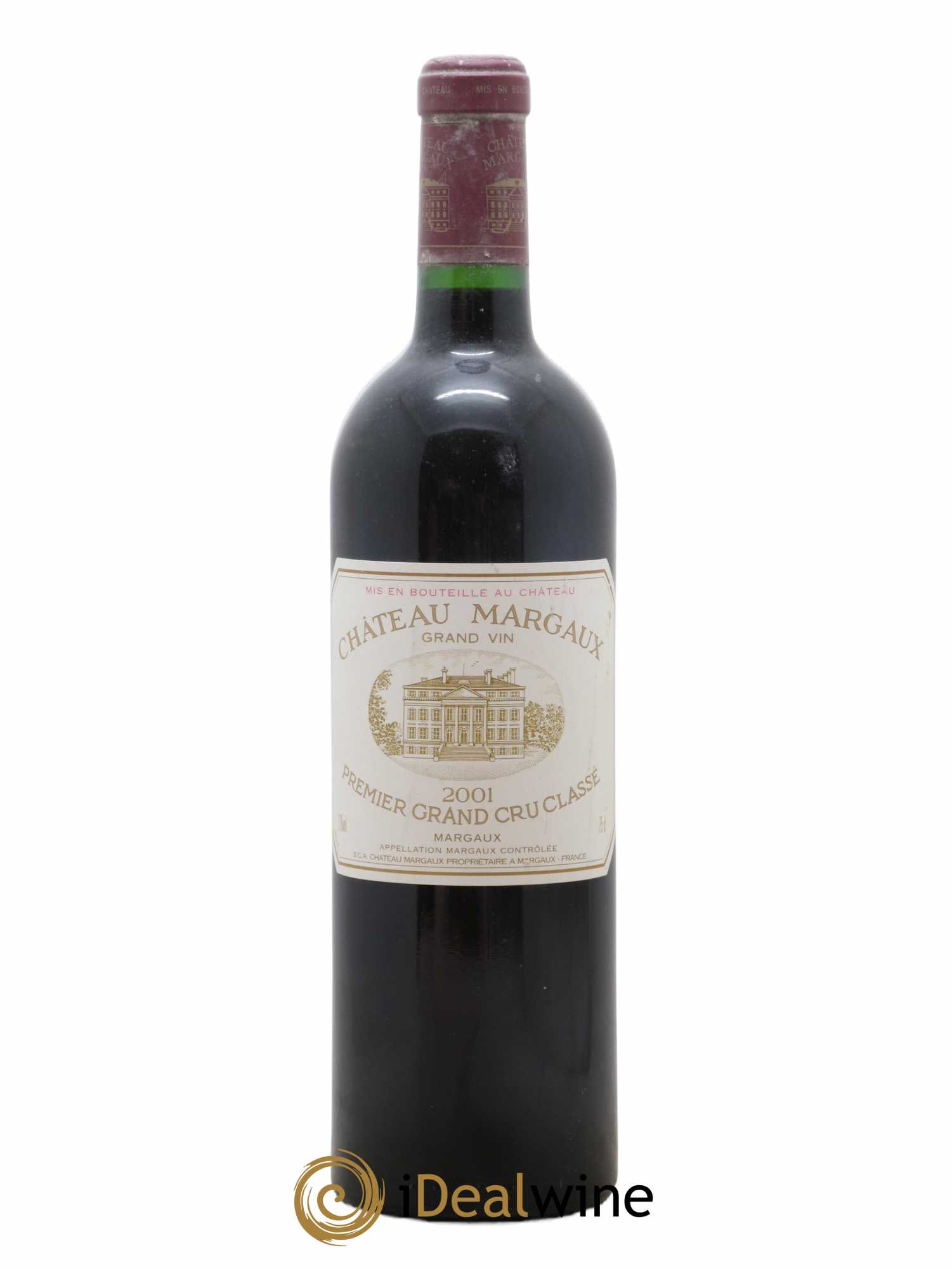 Château Margaux 1er Grand Cru Classé 2001 - Lot de 1 bouteille - 0