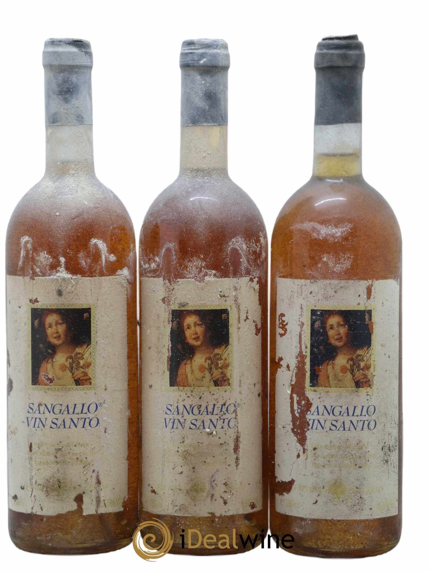Italie Del Cerro Sangallo Vin Santo 1988 - Lot de 3 bouteilles - 0