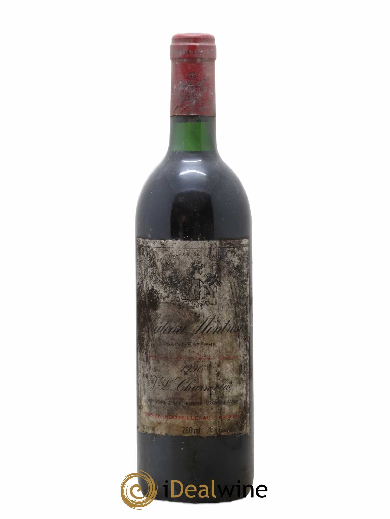 Château Montrose 2ème Grand Cru Classé 1990 - Lot de 1 bouteille - 0