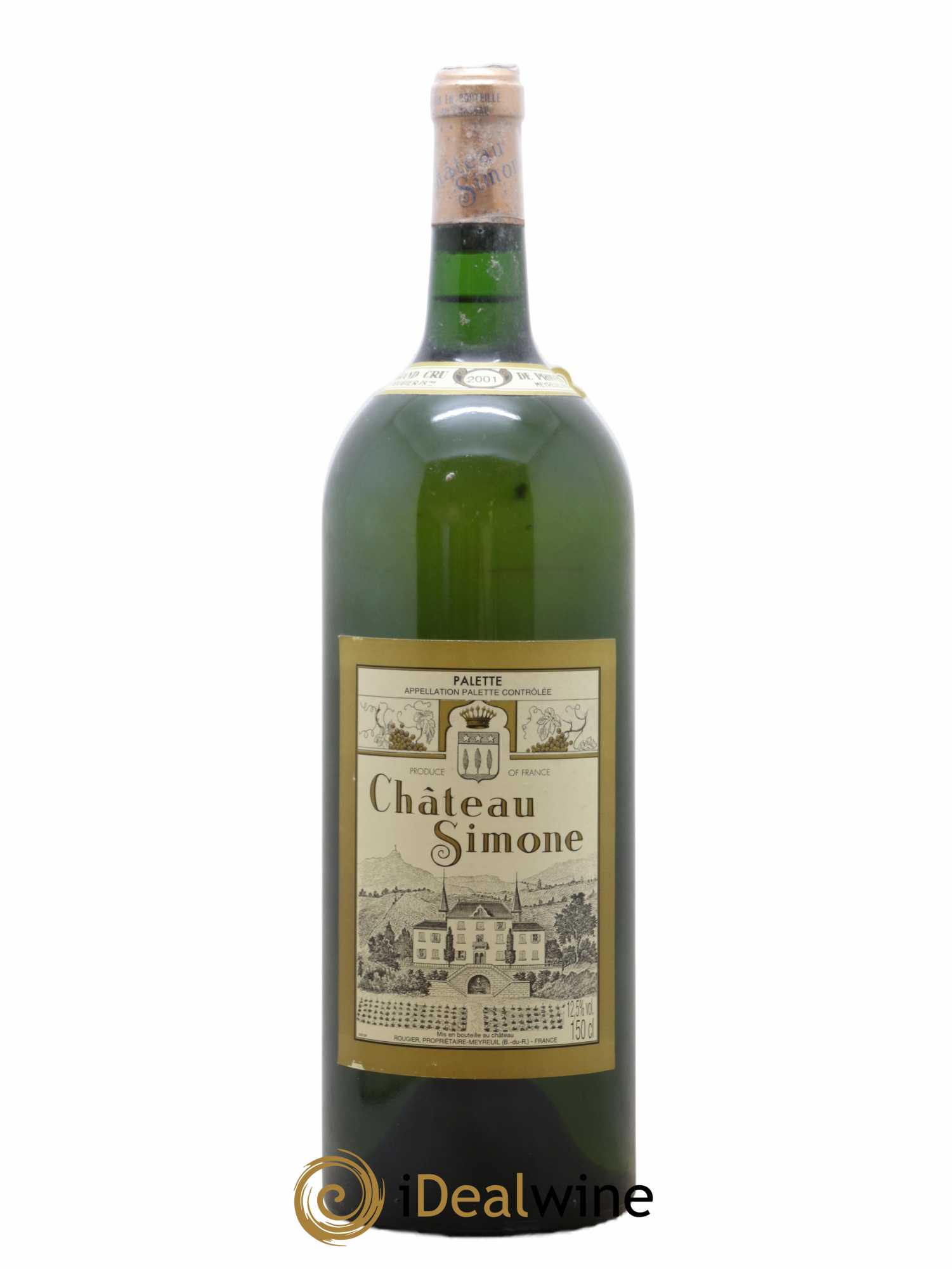Palette Château Simone Famille Rougier 2001 - Posten von 1 Magnum - 0