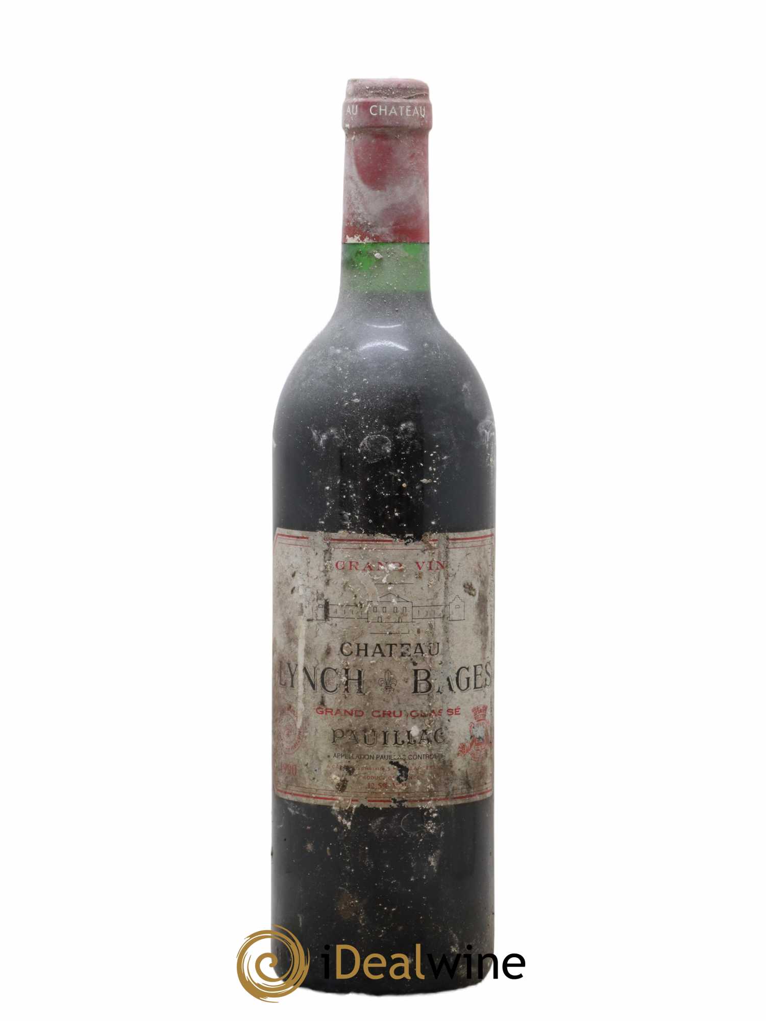 Château Lynch Bages 5ème Grand Cru Classé 1990 - Lot de 1 bouteille - 0