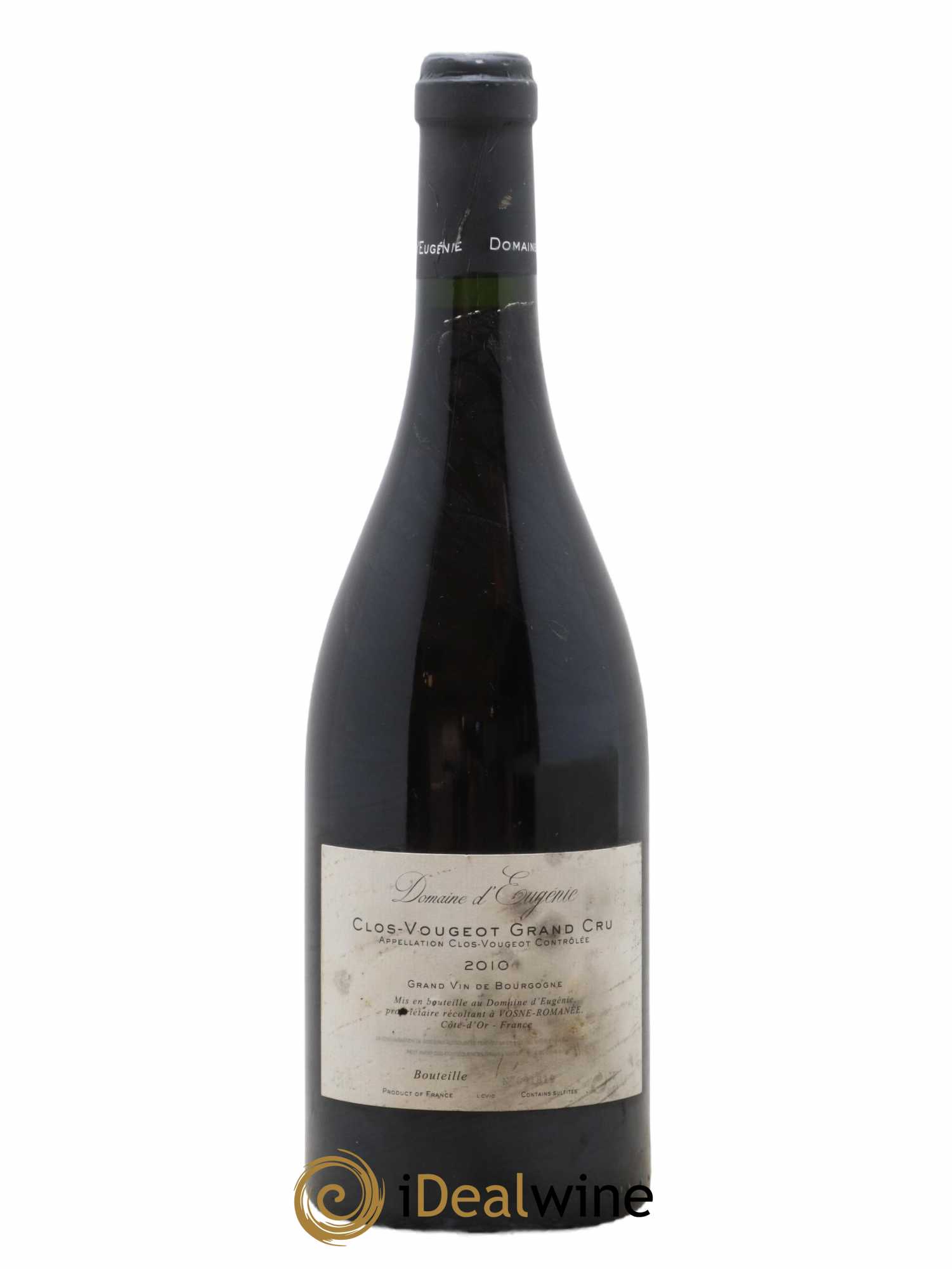 Clos de Vougeot Grand Cru Domaine René Engel - Domaine Eugénie 2010 - Lot de 1 bouteille - 1