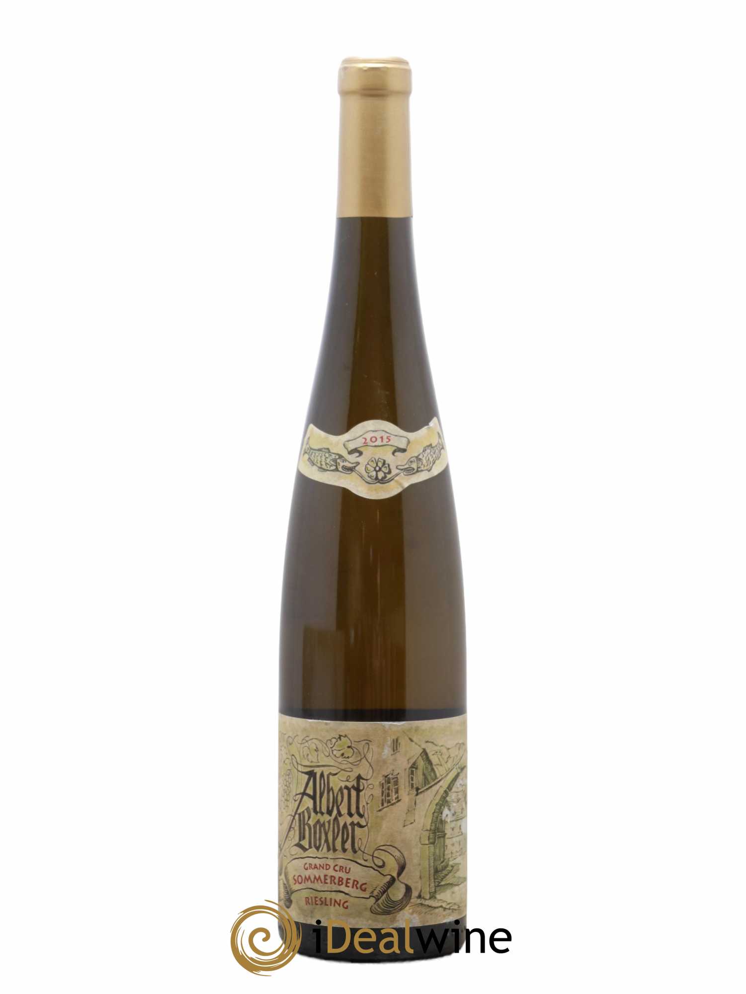 Alsace Riesling Grand Cru Sommerberg Albert Boxler 2015 - Lot de 1 bouteille - 0