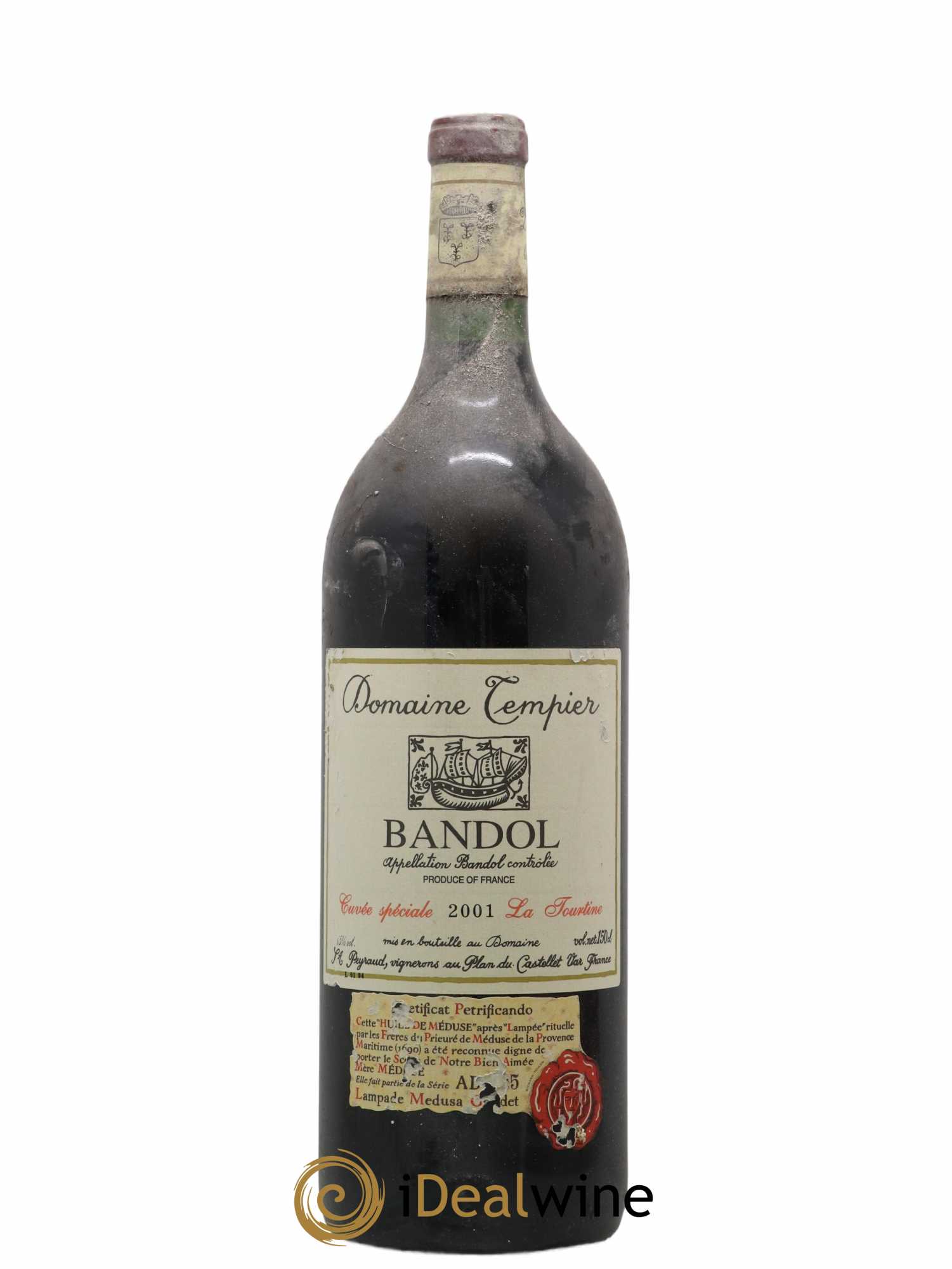 Bandol Domaine Tempier La Tourtine Famille Peyraud 2001 - Lot de 1 magnum - 0