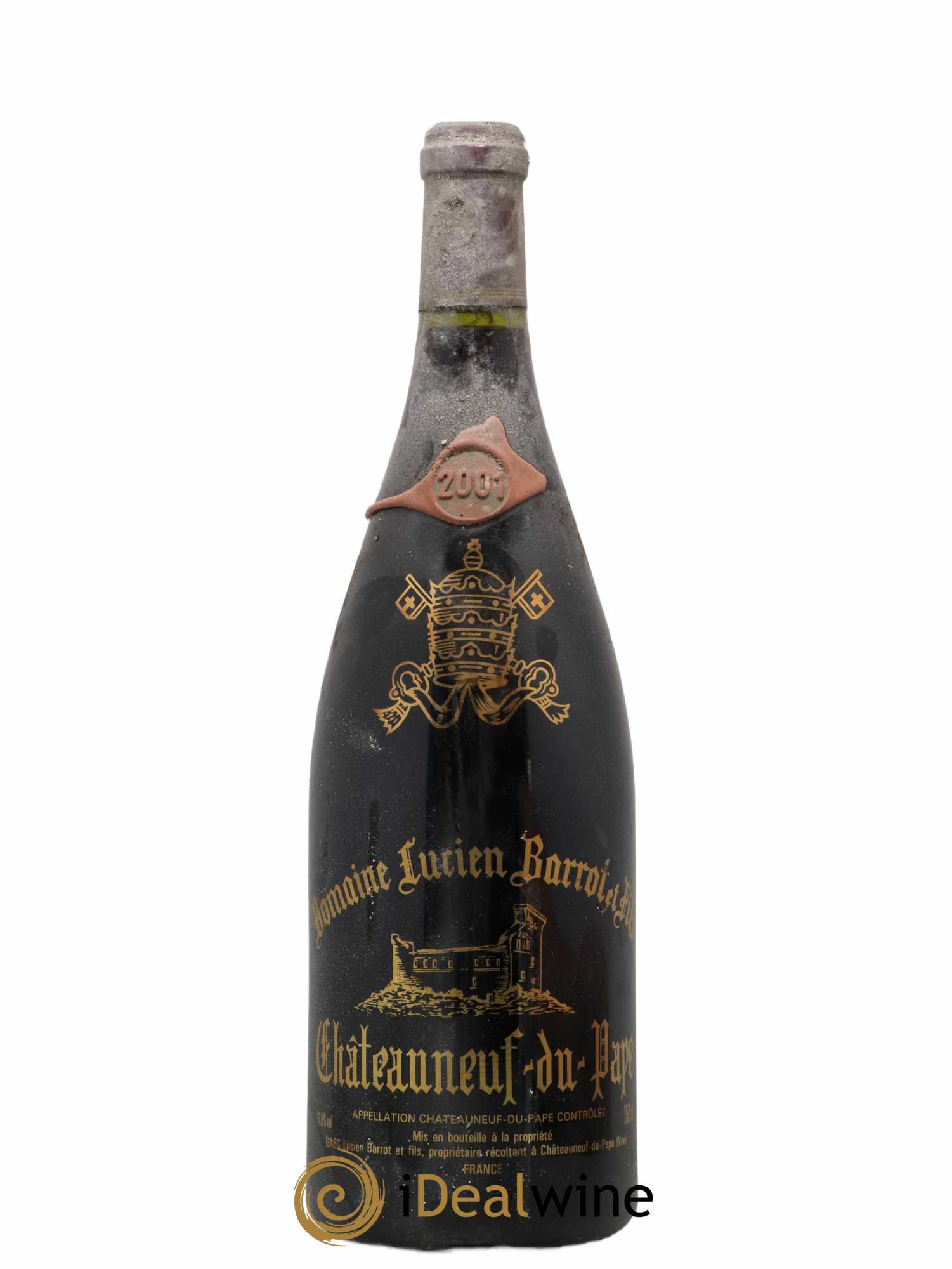 Châteauneuf-du-Pape Lucien Barrot & Fils 2001 - Lot de 1 magnum - 0