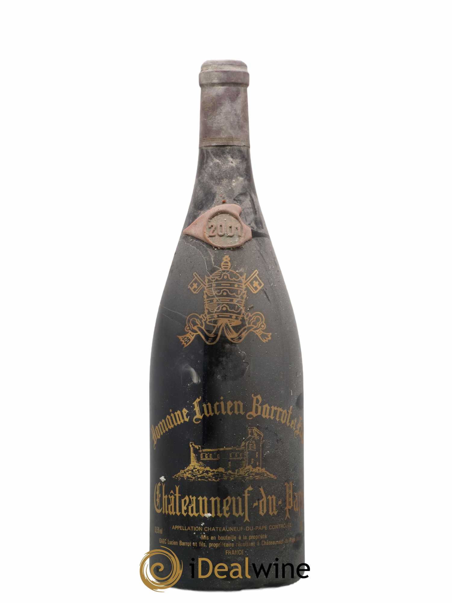 Châteauneuf-du-Pape Domaine lucien Barrot & Fils 2001 - Lot de 1 magnum - 0