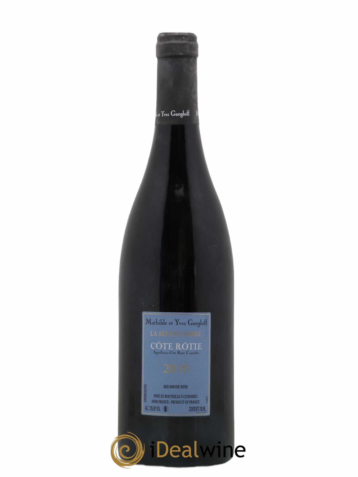 Côte-Rôtie La Sereine Noire Gangloff (Domaine) 2010 - Lot de 1 bouteille - 1