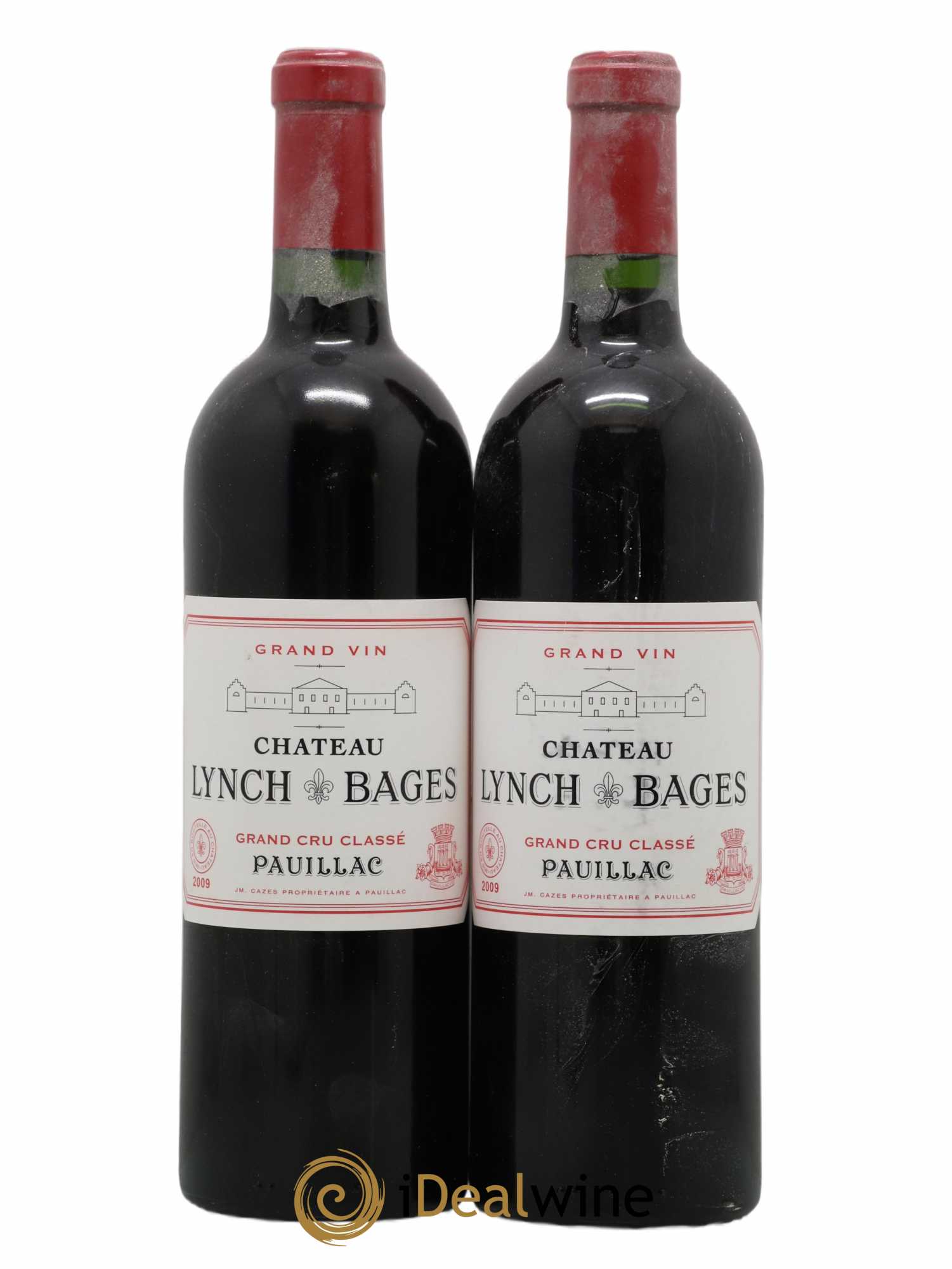 Château Lynch Bages 5ème Grand Cru Classé 2009 - Lot de 2 bouteilles - 0