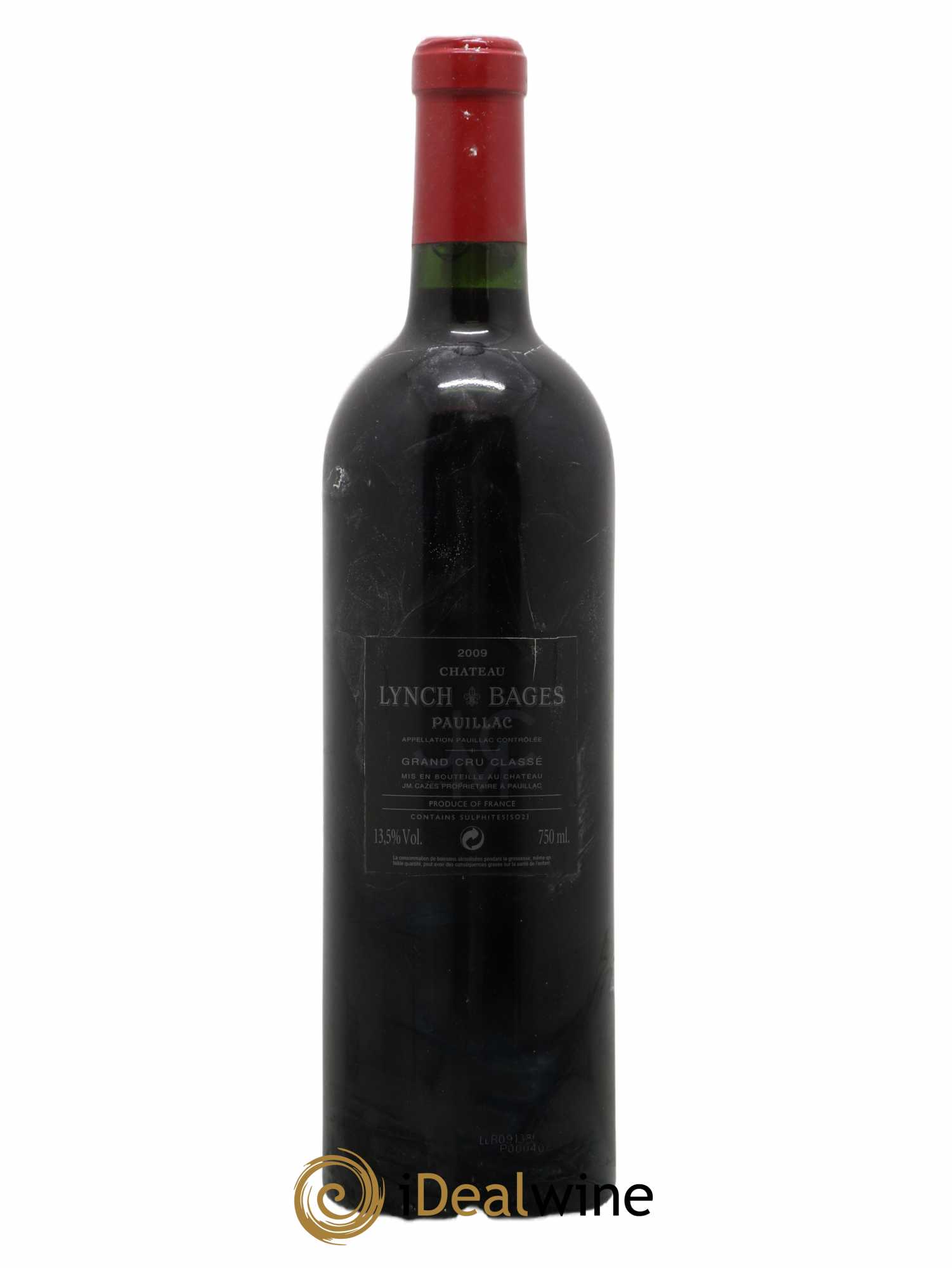 Château Lynch Bages 5ème Grand Cru Classé 2009 - Lot de 1 bouteille - 1