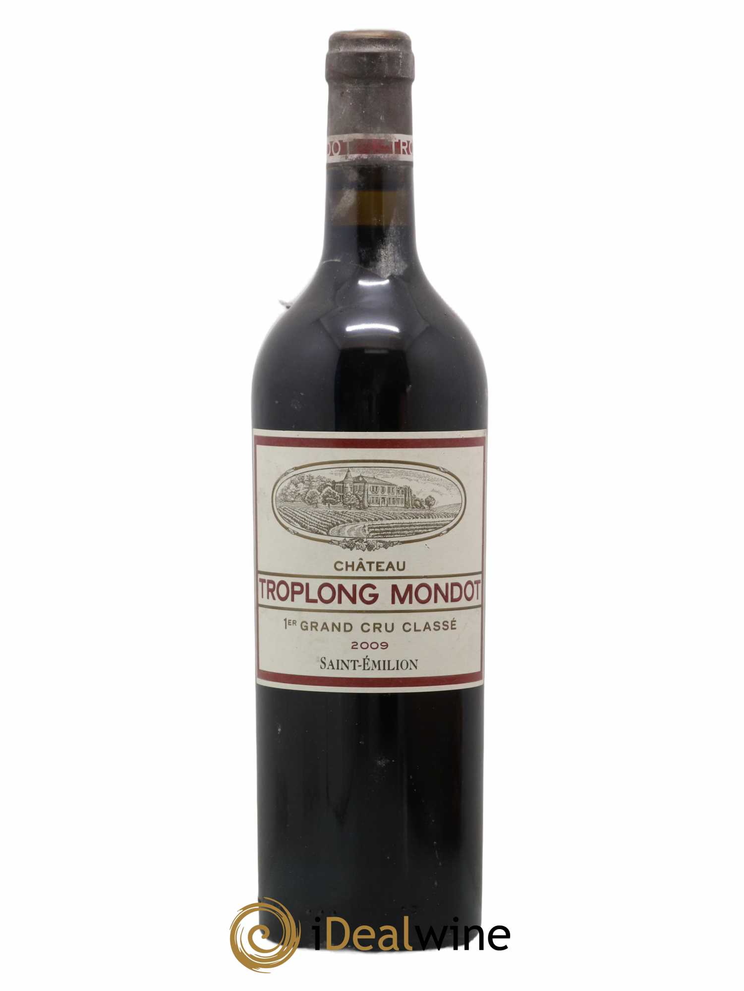 Château Troplong Mondot 1er Grand Cru Classé B 2009 - Lot de 1 bouteille - 0