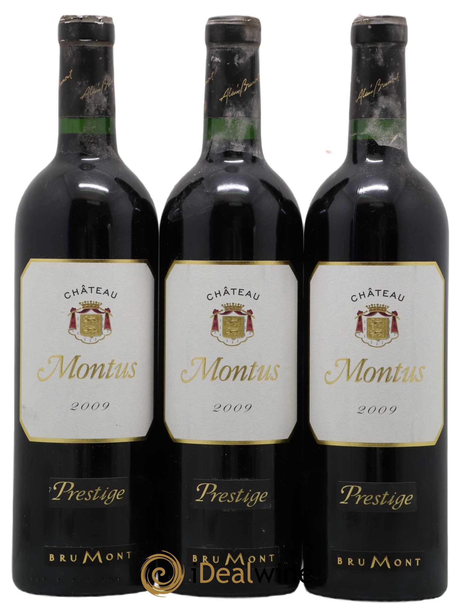Madiran Château Montus-Prestige Alain Brumont 2009 - Lot de 3 bouteilles - 0