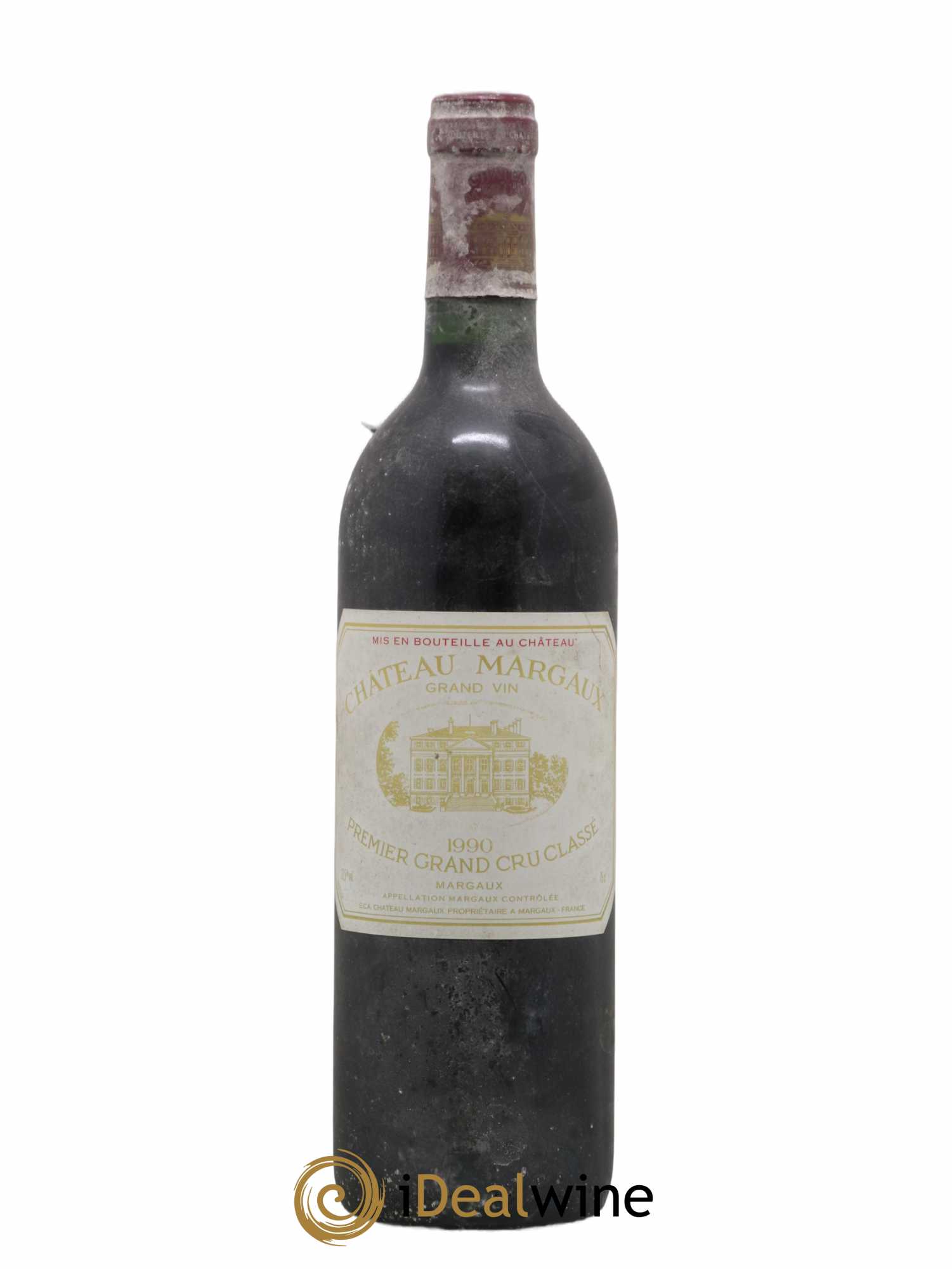 Château Margaux 1er Grand Cru Classé 1990 - Lot de 1 bouteille - 0