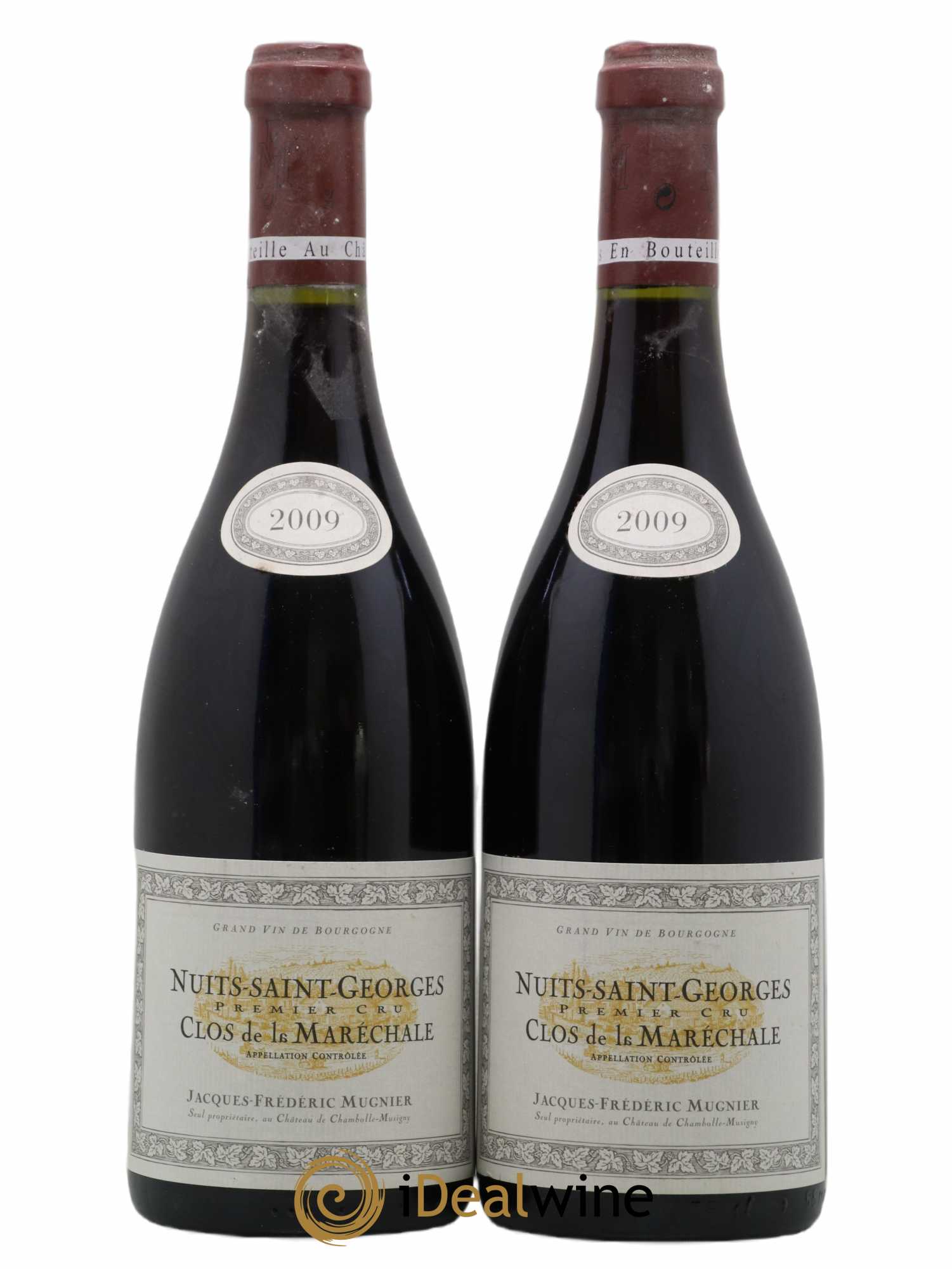 Nuits-Saint-Georges 1er Cru Clos de La Maréchale Jacques-Frédéric Mugnier 2009 - Lot de 2 bouteilles - 0
