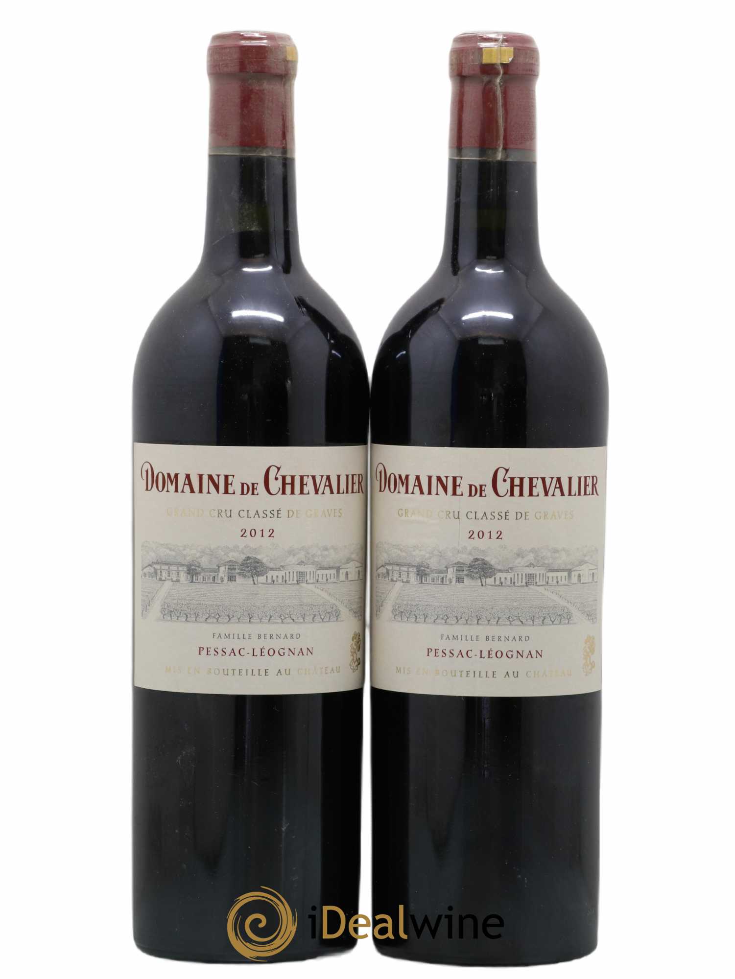 Domaine de Chevalier Cru Classé de Graves 2012 - Lot de 2 bouteilles - 0