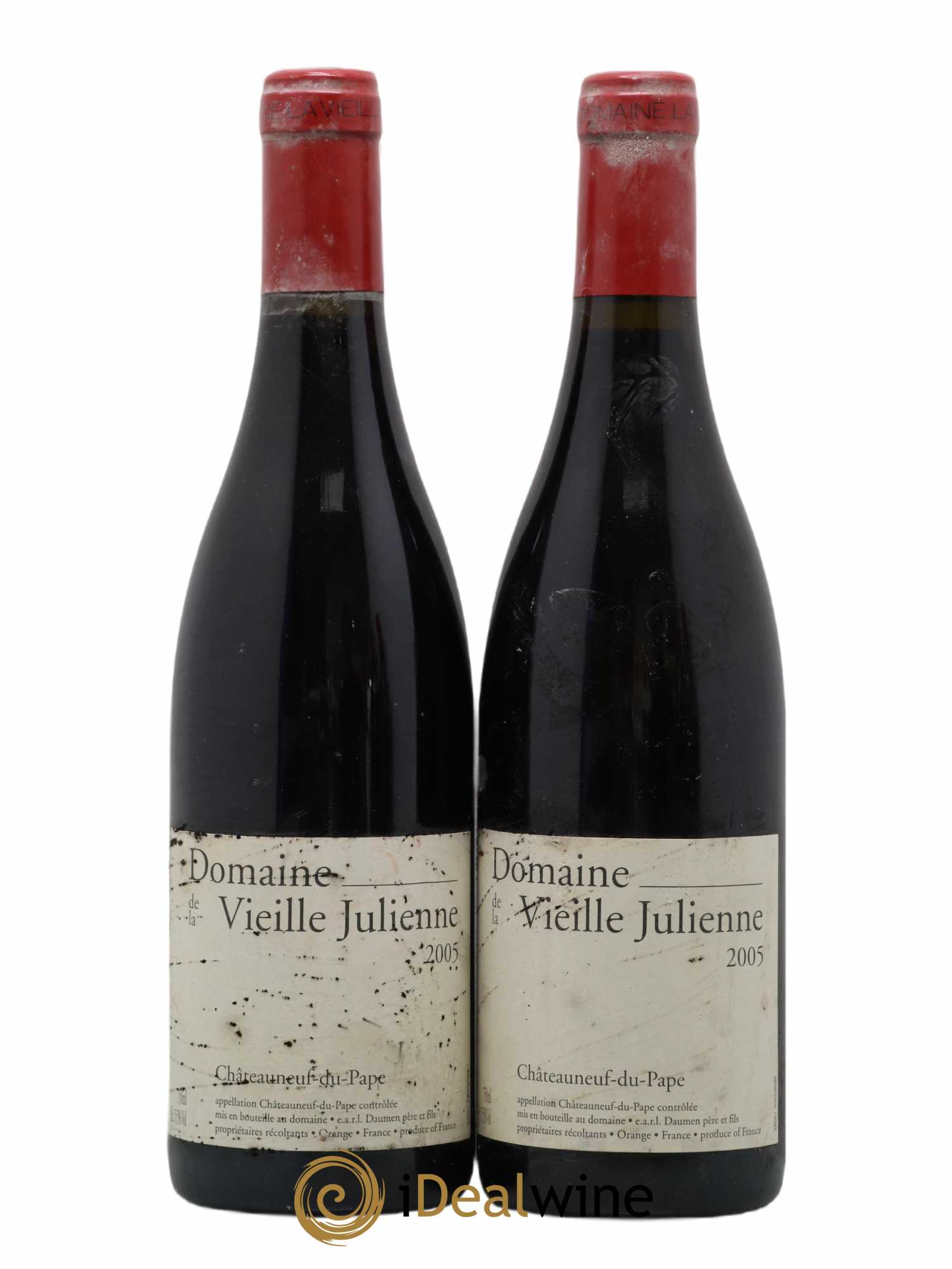 Châteauneuf-du-Pape Vieille Julienne (Domaine de la) Jean-Paul Daumen 2005 - Lot de 2 bouteilles - 0