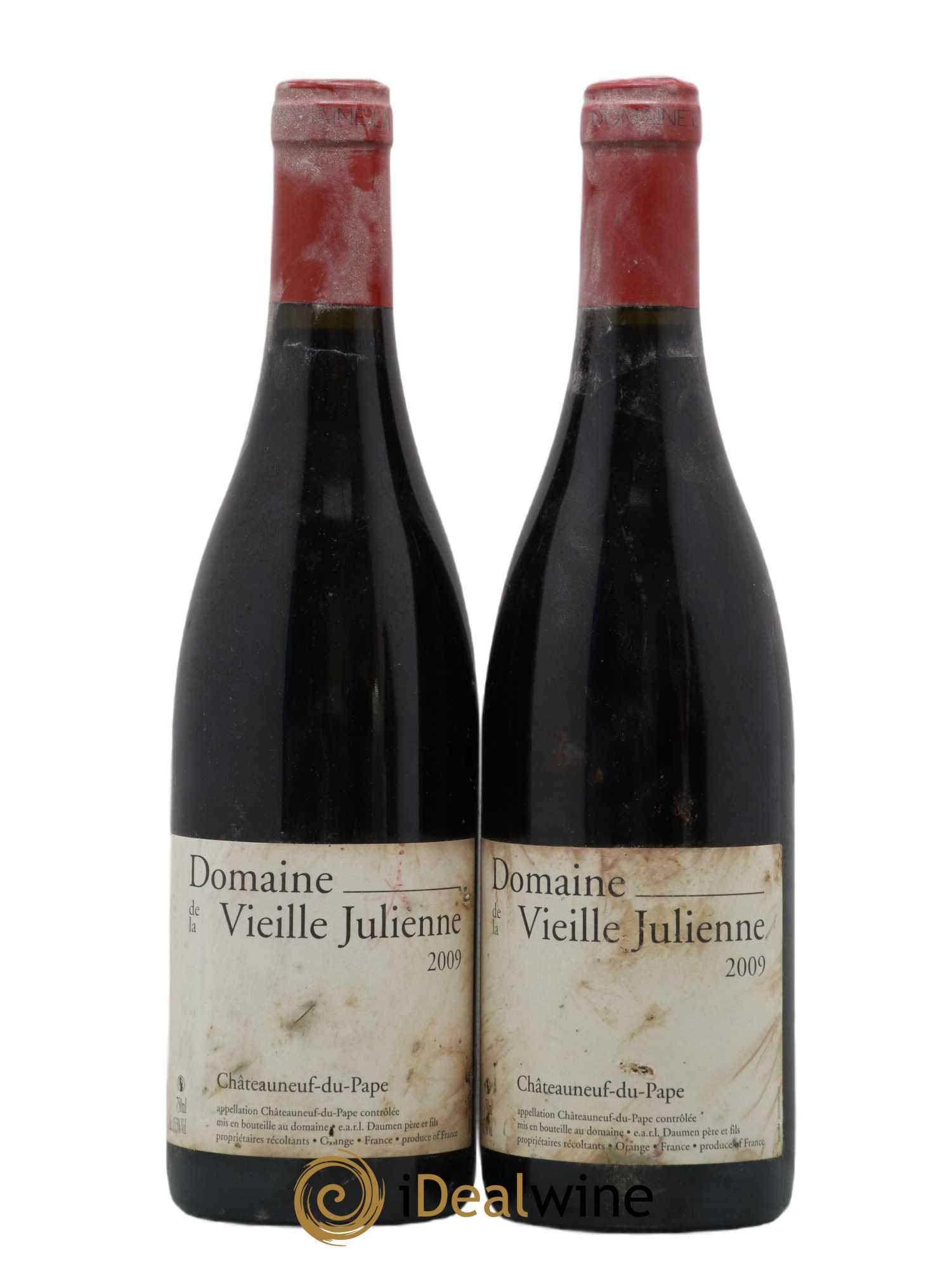 Châteauneuf-du-Pape Vieille Julienne (Domaine de la) Jean-Paul Daumen 2009 - Lot de 2 bouteilles - 0